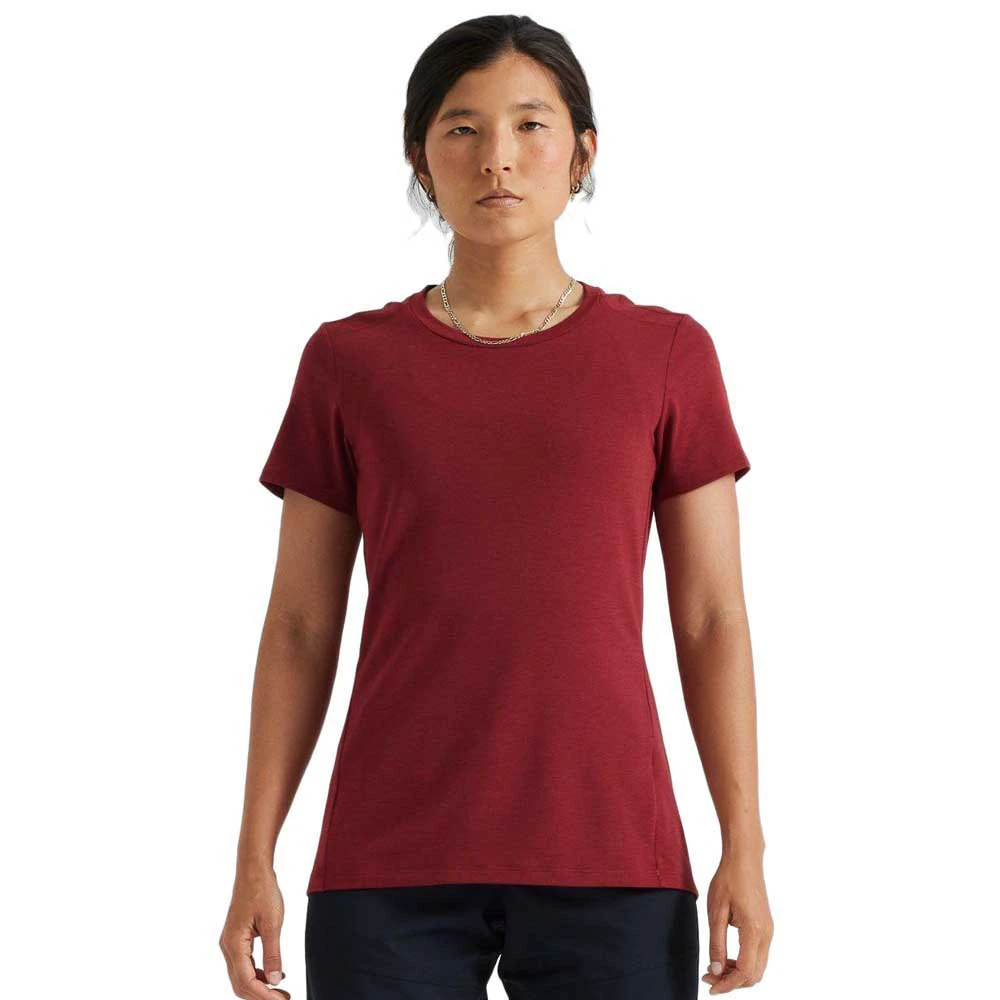 1. Tricou Ciclism SPECIALIZED Women's Trail (S/S) - Garnet Red S