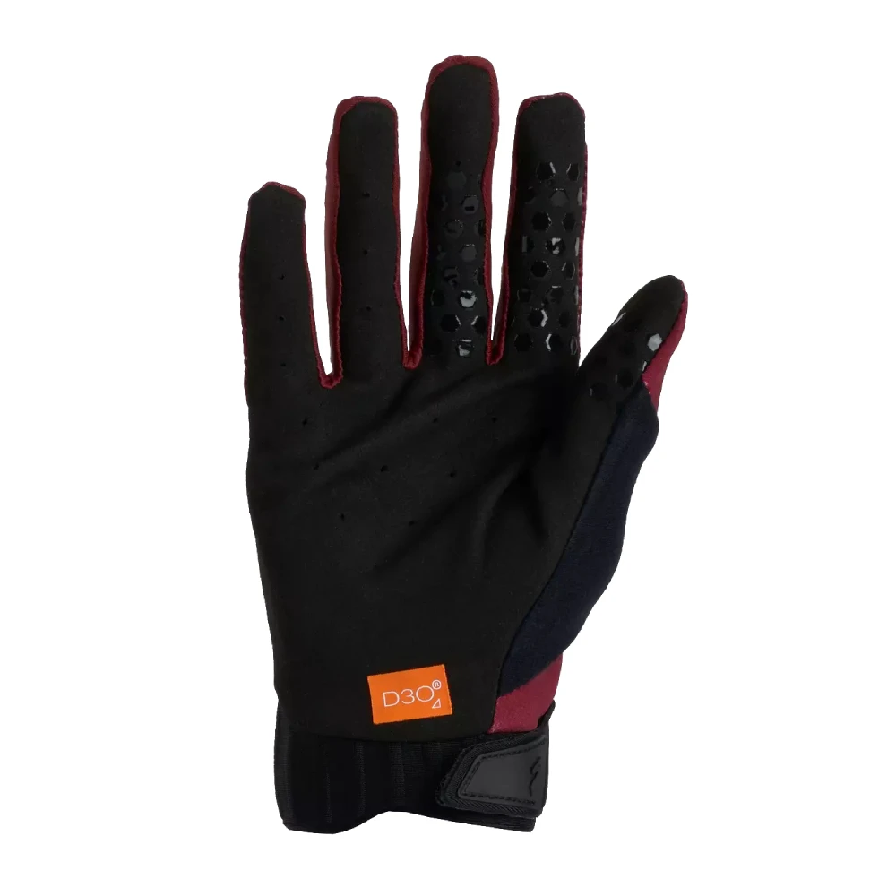 2. Manusi Ciclism SPECIALIZED Women's Trail D3O (L/F) - Garnet Red XS