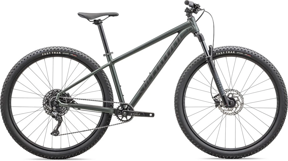 1. Bicicleta Mtb SPECIALIZED Rockhopper Comp 29 - Satin Metallic Oak Green & Smk XXL