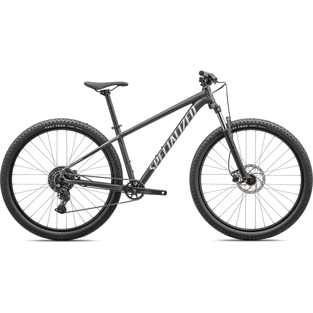 1. Bicicleta Mtb SPECIALIZED Rockhopper Sport 29 - Satin Black Liquid Metal/White XXL