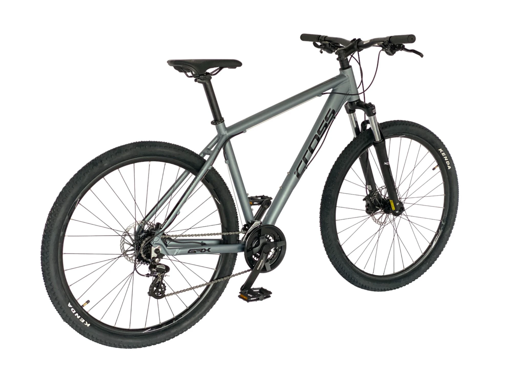 3. Bicicleta Mtb CROSS GRX 8 Hdb 27.5 - Matt Grey 460mm