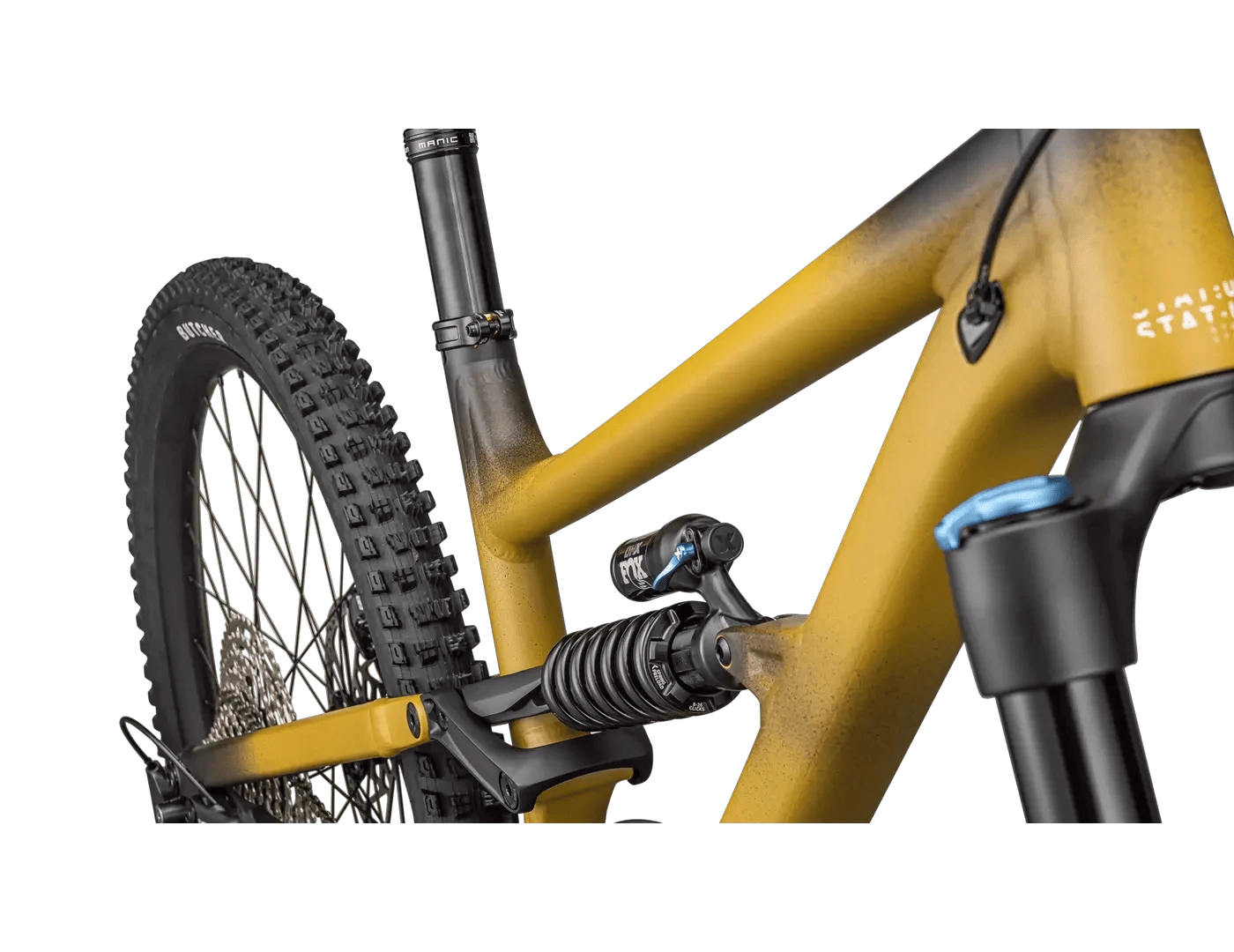 6. Bicicleta Full Suspension SPECIALIZED Status 2 170 - Satin Harvest Gold Tint S4