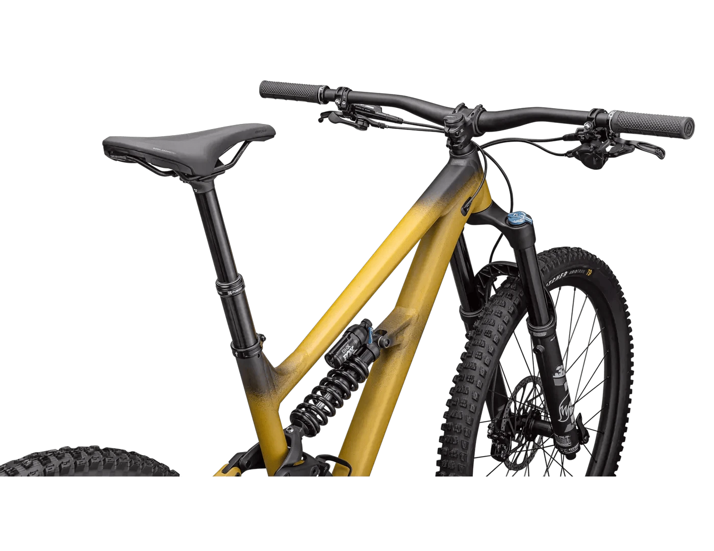 3. Bicicleta Full Suspension SPECIALIZED Status 2 170 - Satin Harvest Gold Tint S4