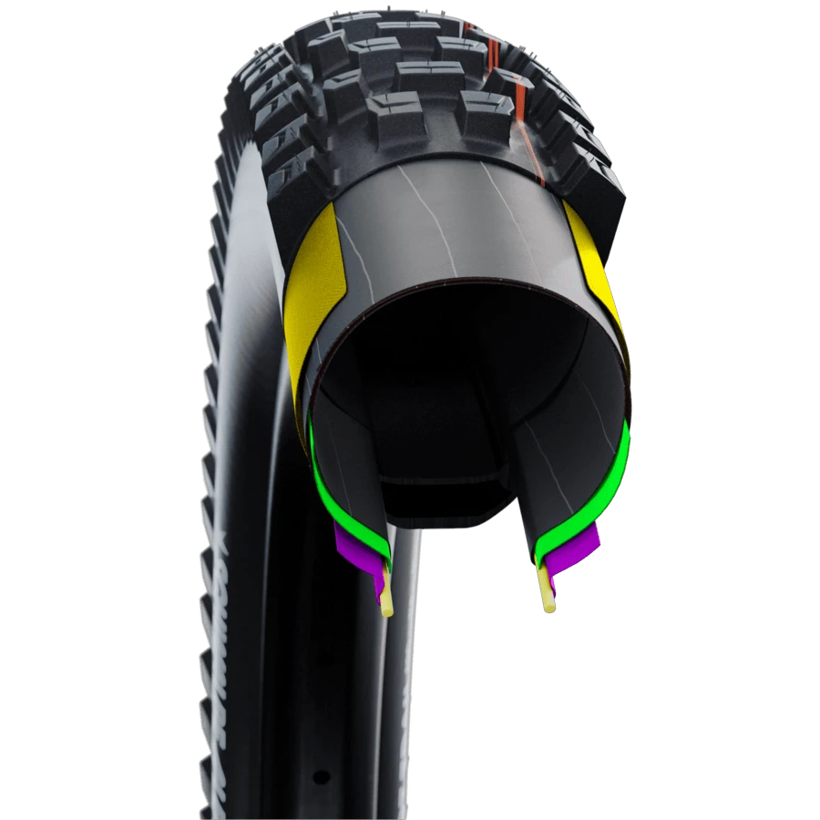 3. Cauciuc SCHWALBE Albert Evo Gravity Pro - 29x2.60 (65-622) HS641 B/B-SK, Addix Soft 67EPI Radial B - TLR Pliabil