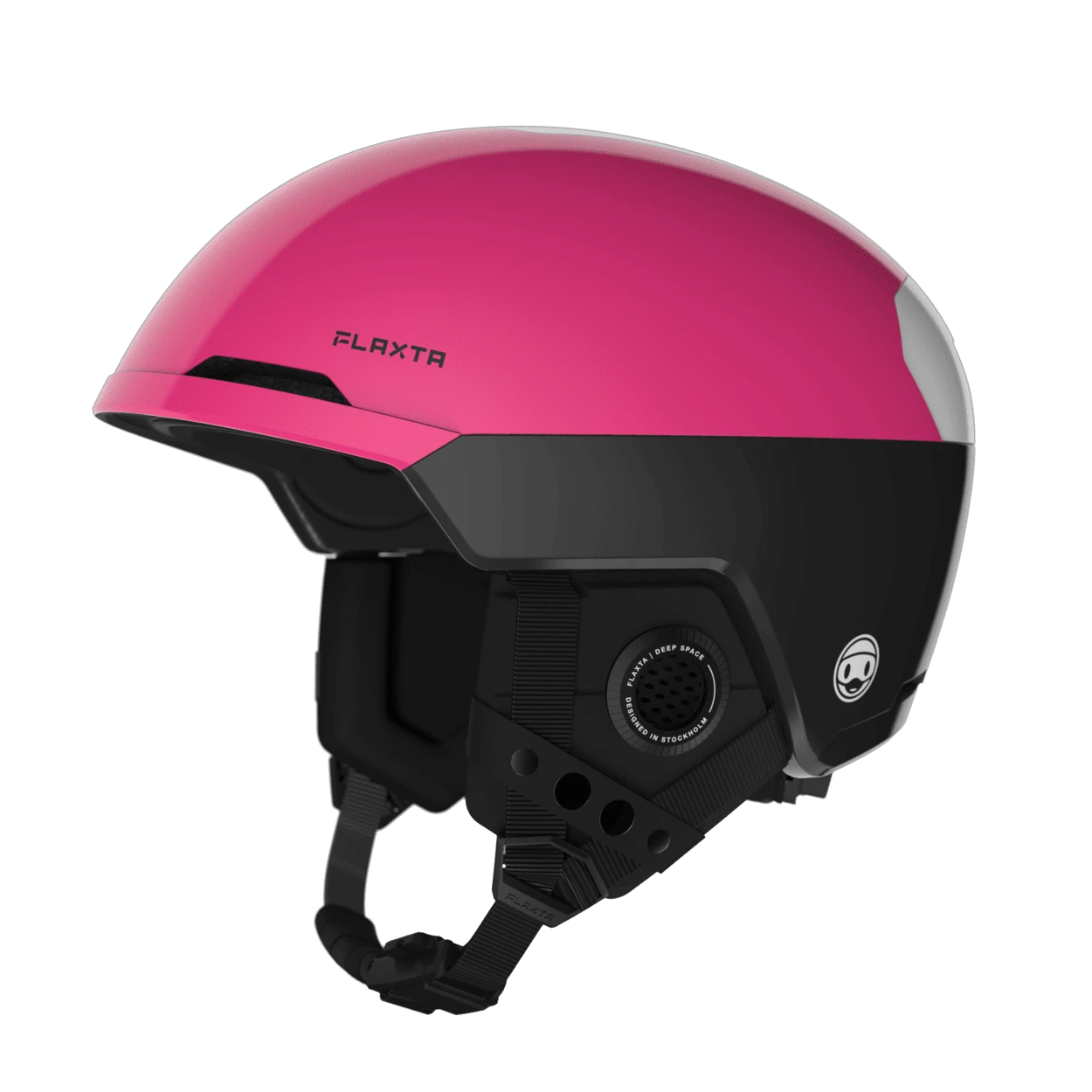 1. Casca Schi FLAXTA Deep Space Junior - Bright Pink/Black S/M