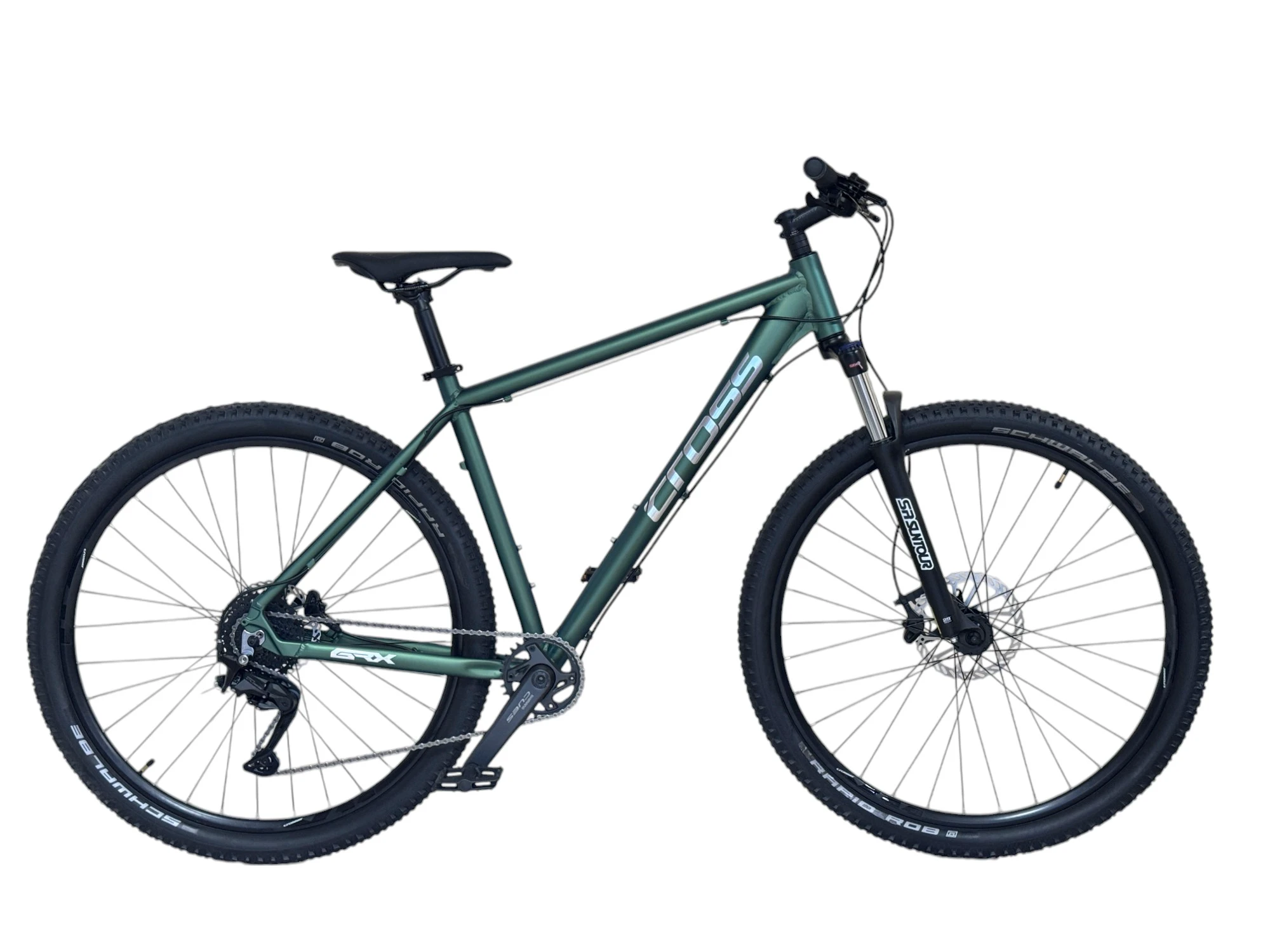 1. Bicicleta Mtb CROSS GRX 1x Cues 29 - Dark Green 460mm