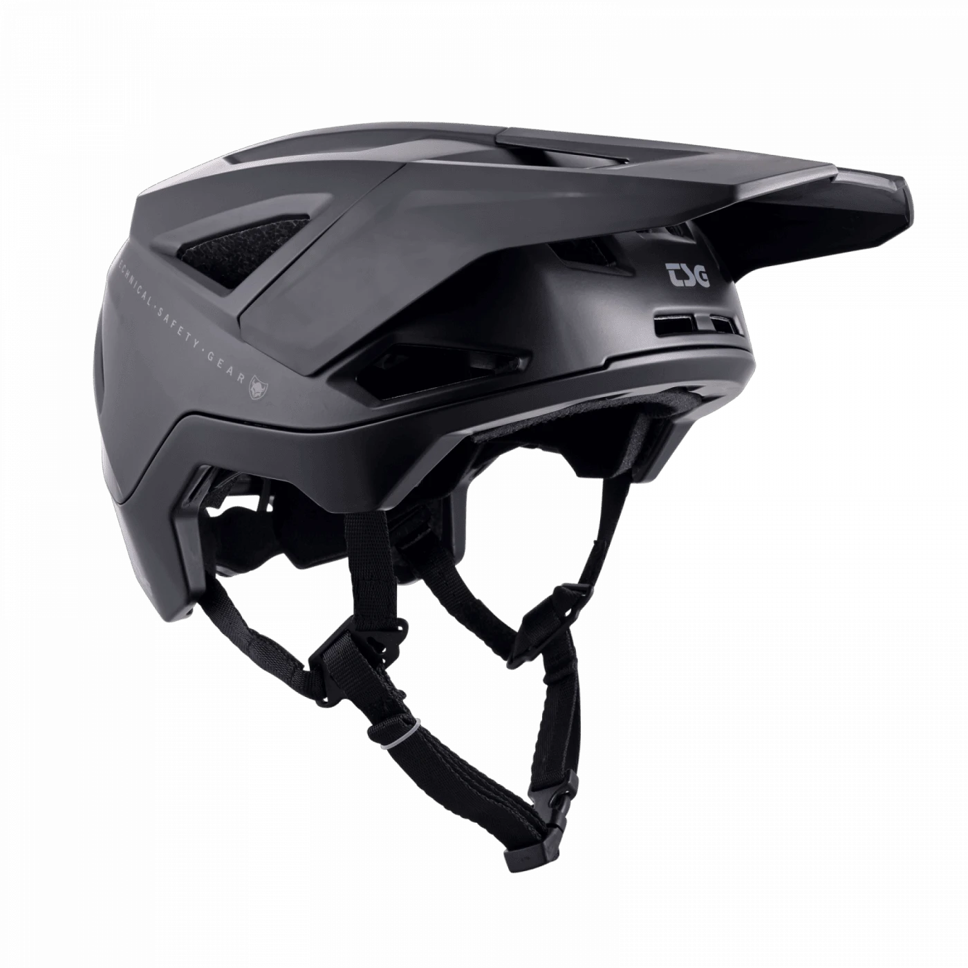 3. Casca Ciclism TSG Prevention Solid Color - Satin Black S/M