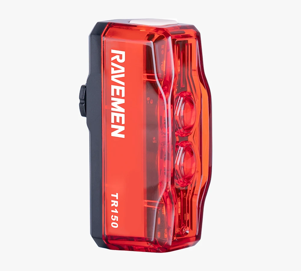 1. Stop Bicicleta RAVEMEN TR150 USB 150 Lumeni cu Senzor Franare