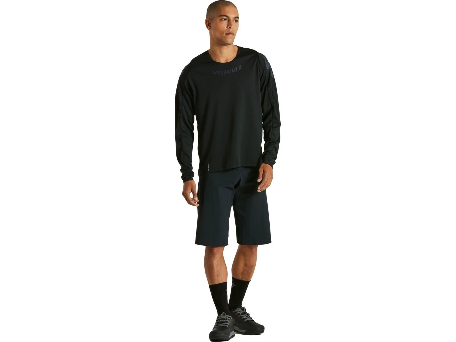 1. Tricou Ciclism SPECIALIZED Gravity (L/S) - Black M
