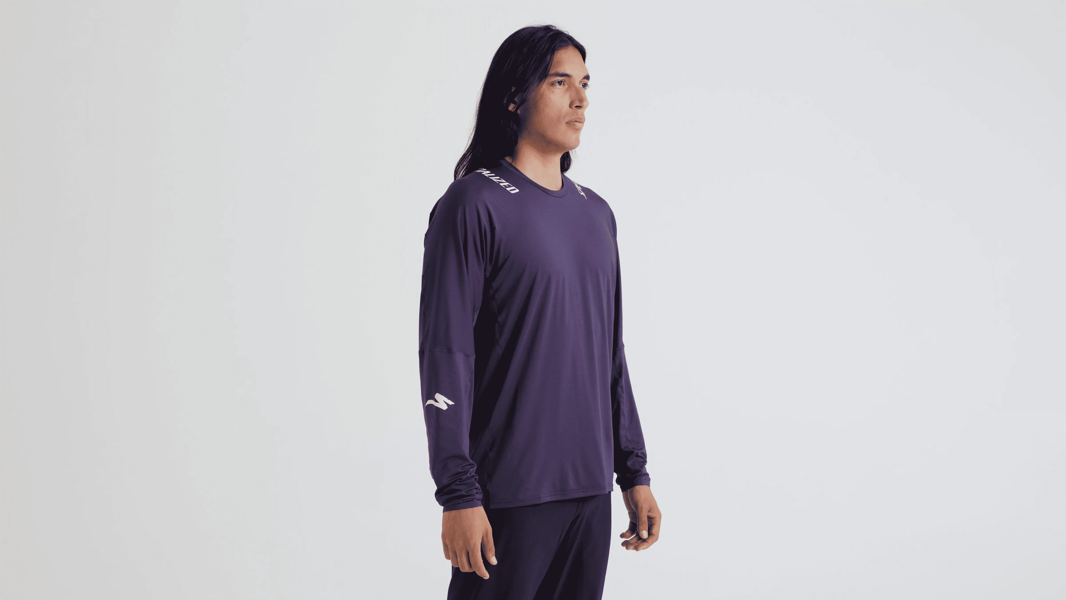 4. Tricou Ciclism SPECIALIZED Men's Trail Air (L/S) - Dusk M