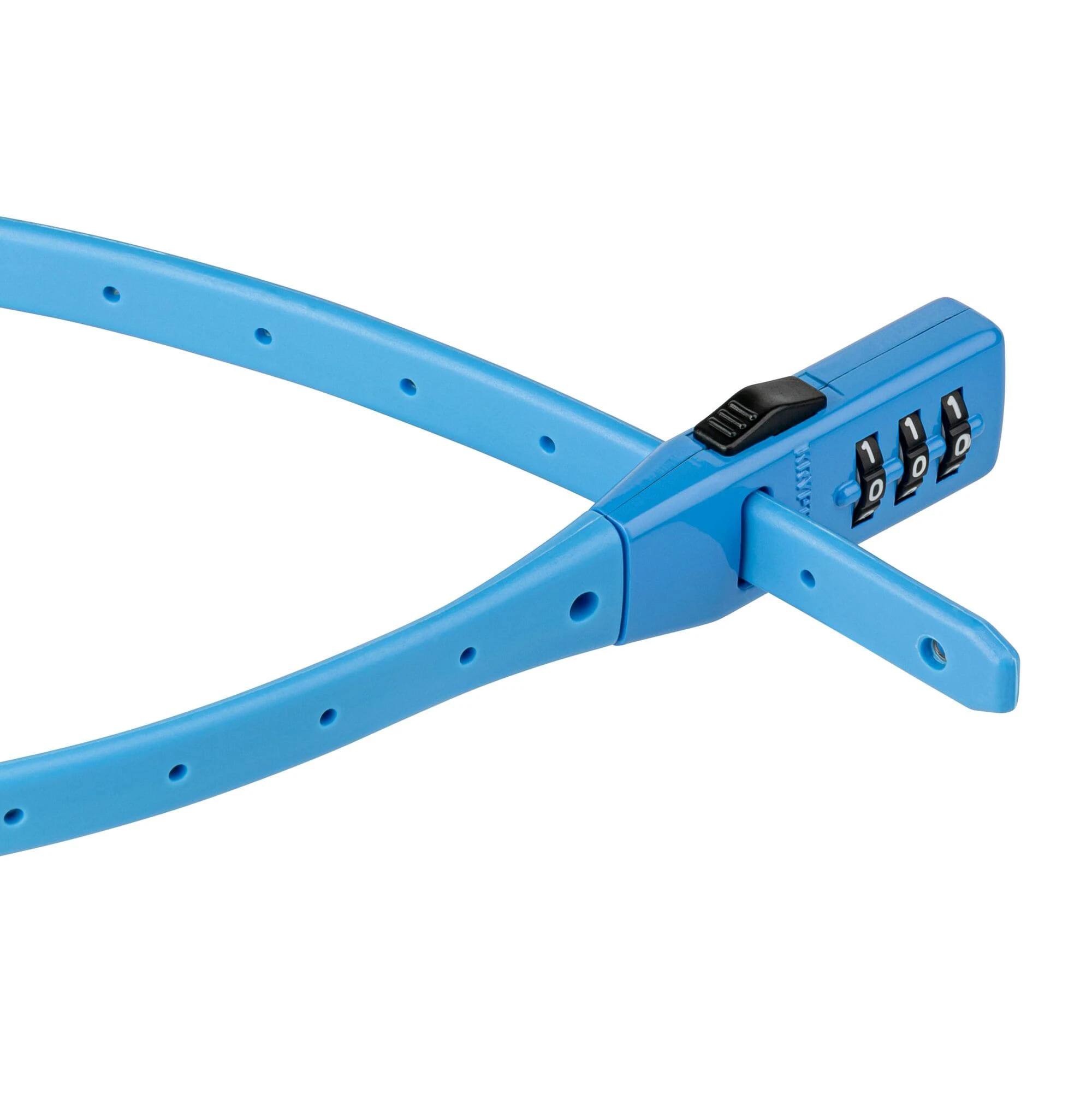 6. Antifurt Cablu KRYPTONITE Click Lock - 10mm/45cm - Blue