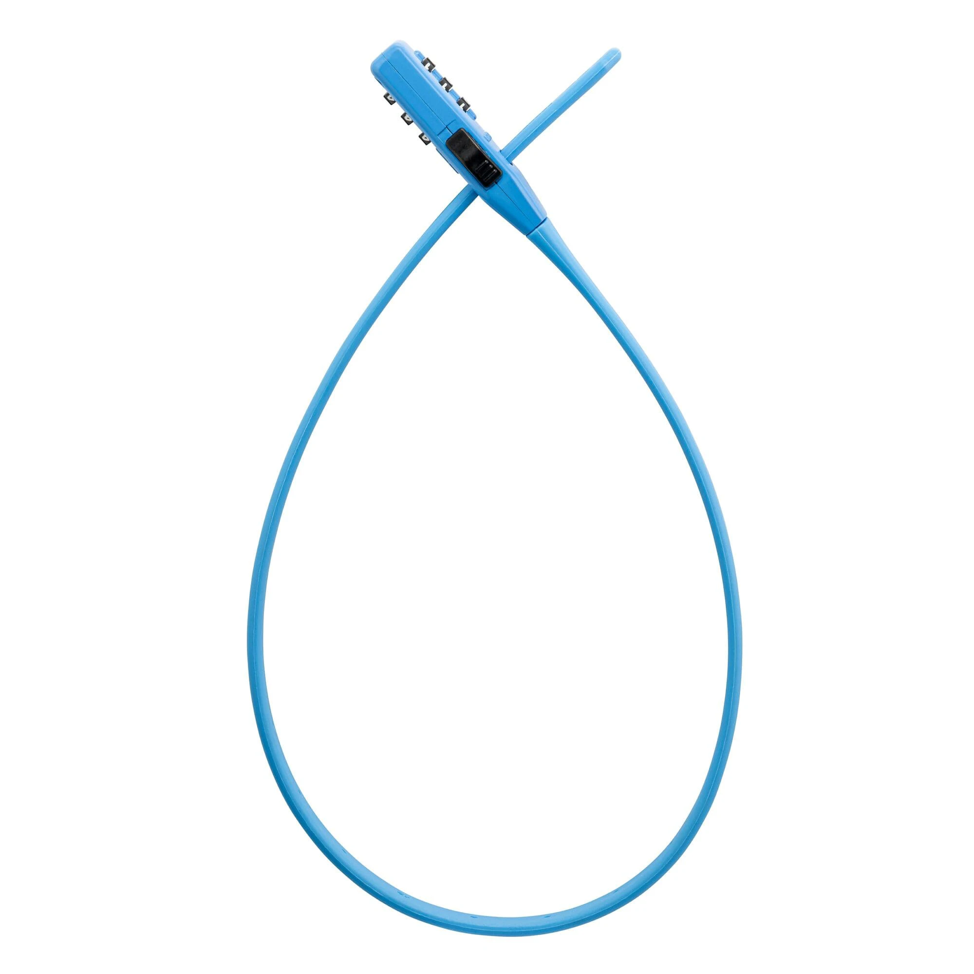 3. Antifurt Cablu KRYPTONITE Click Lock - 10mm/45cm - Blue