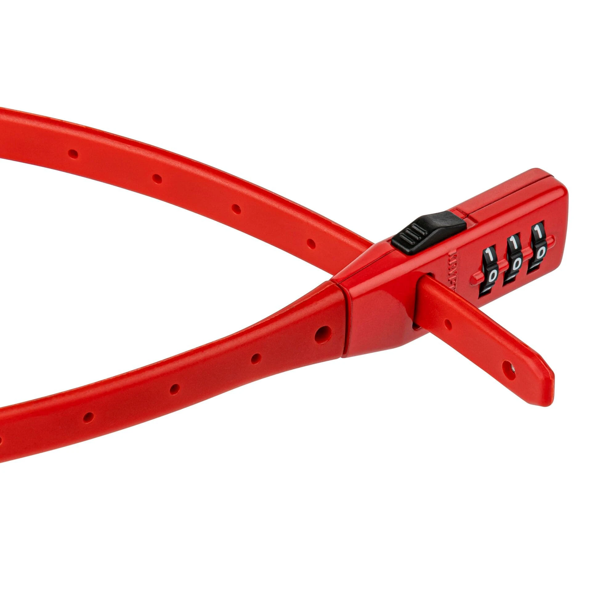 2. Antifurt Cablu KRYPTONITE Click Lock - 10mm/45cm - Red