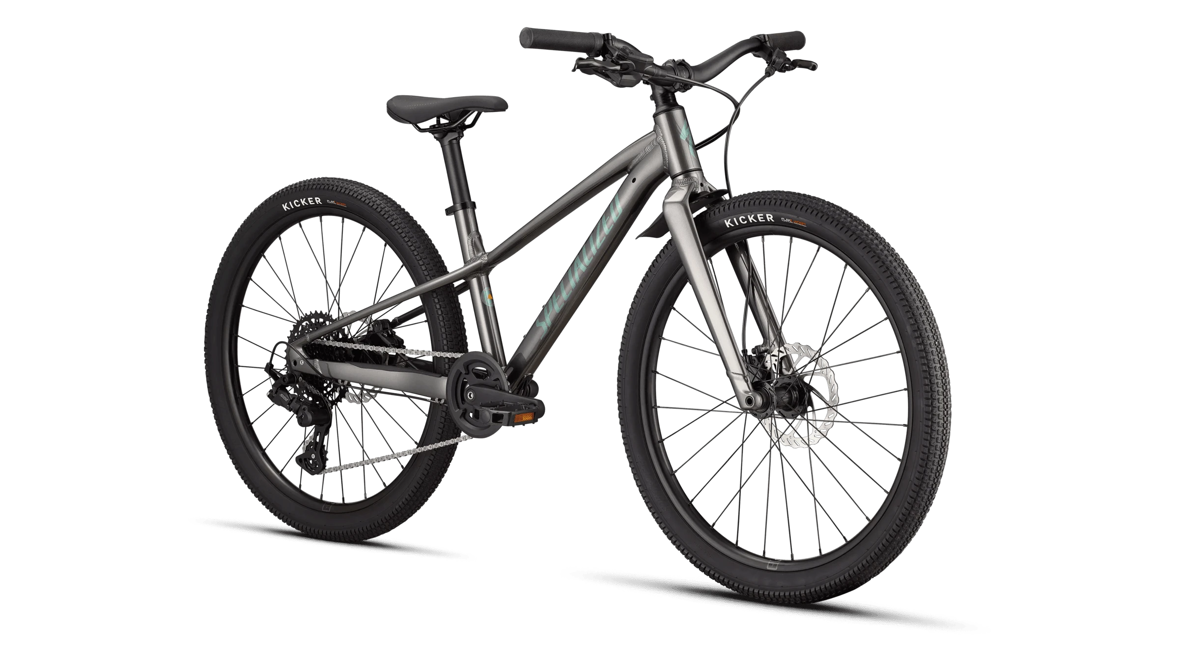 2. Bicicleta Copii SPECIALIZED Riprock 24 - Gloss Smk/Fjord Metallic | 9-12 ani