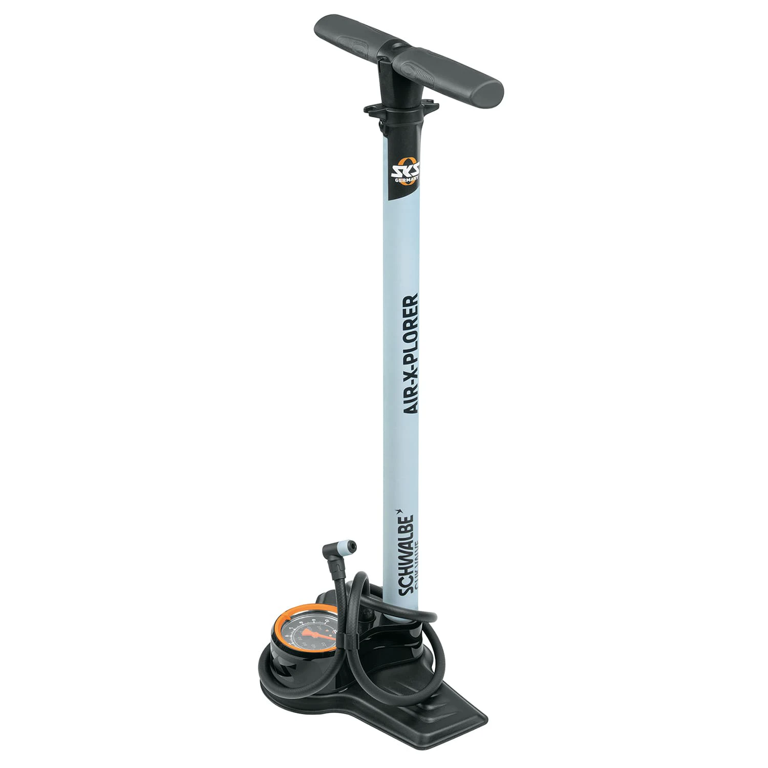 1. Pompa Podea SKS Air-X-Plorer 10.0 - ClikValve - Sky Blue