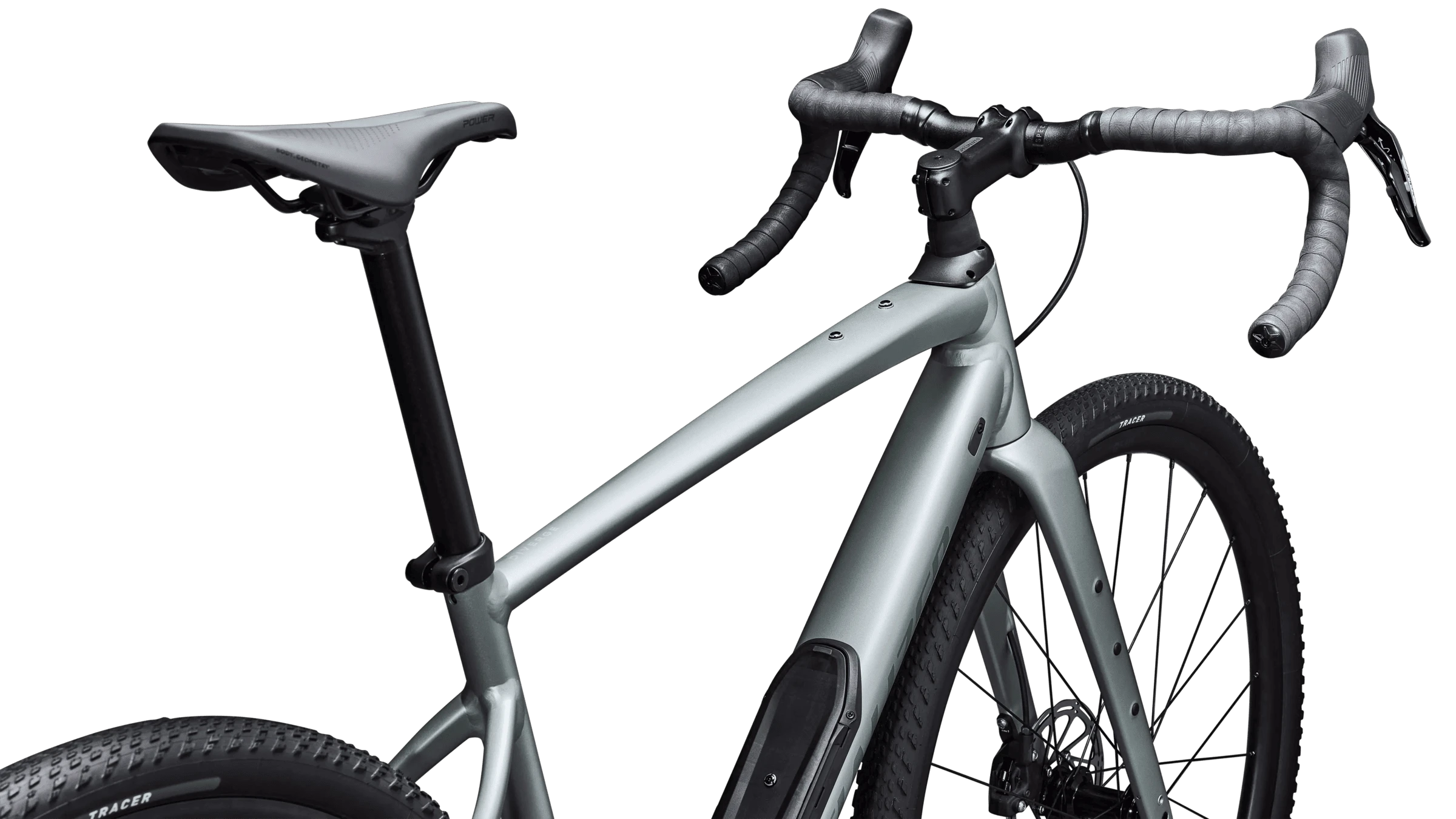 3. Bicicleta Gravel SPECIALIZED Diverge 4 Comp Alloy - Satin Shadow Silver 56