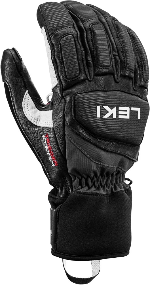 1. Manusi Schi LEKI Griffin Pro 3D - Black/White 8.5