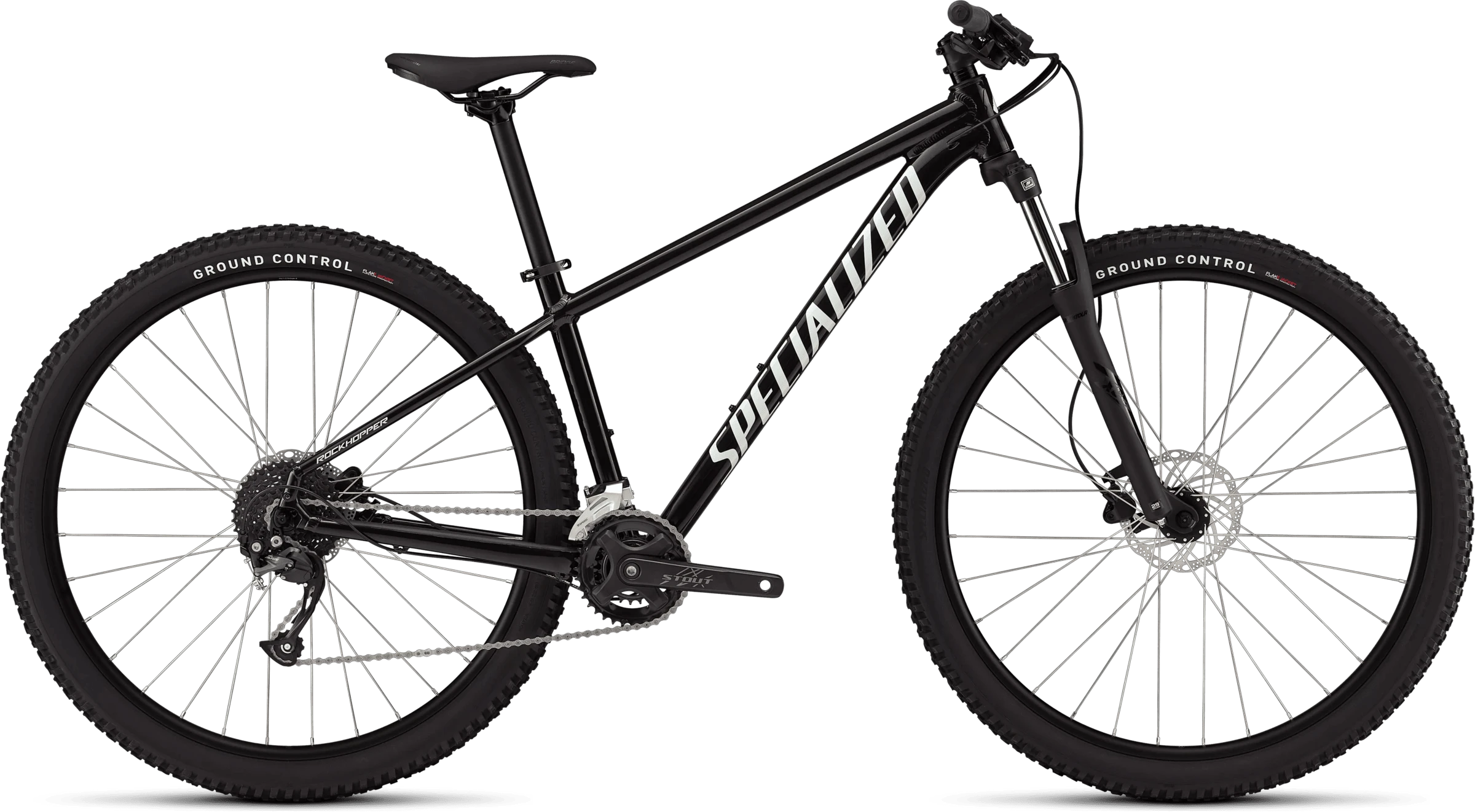 1. Bicicleta Mtb SPECIALIZED Rockhopper 29 - Gloss Obsidian Dune White S