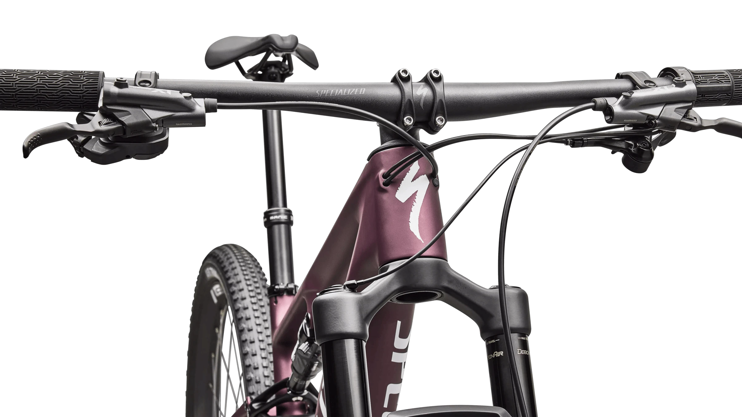 3. Bicicleta Full Suspension SPECIALIZED Epic 8 Expert - Shimano XT Di2 - Satin Bordeaux Metallic XS