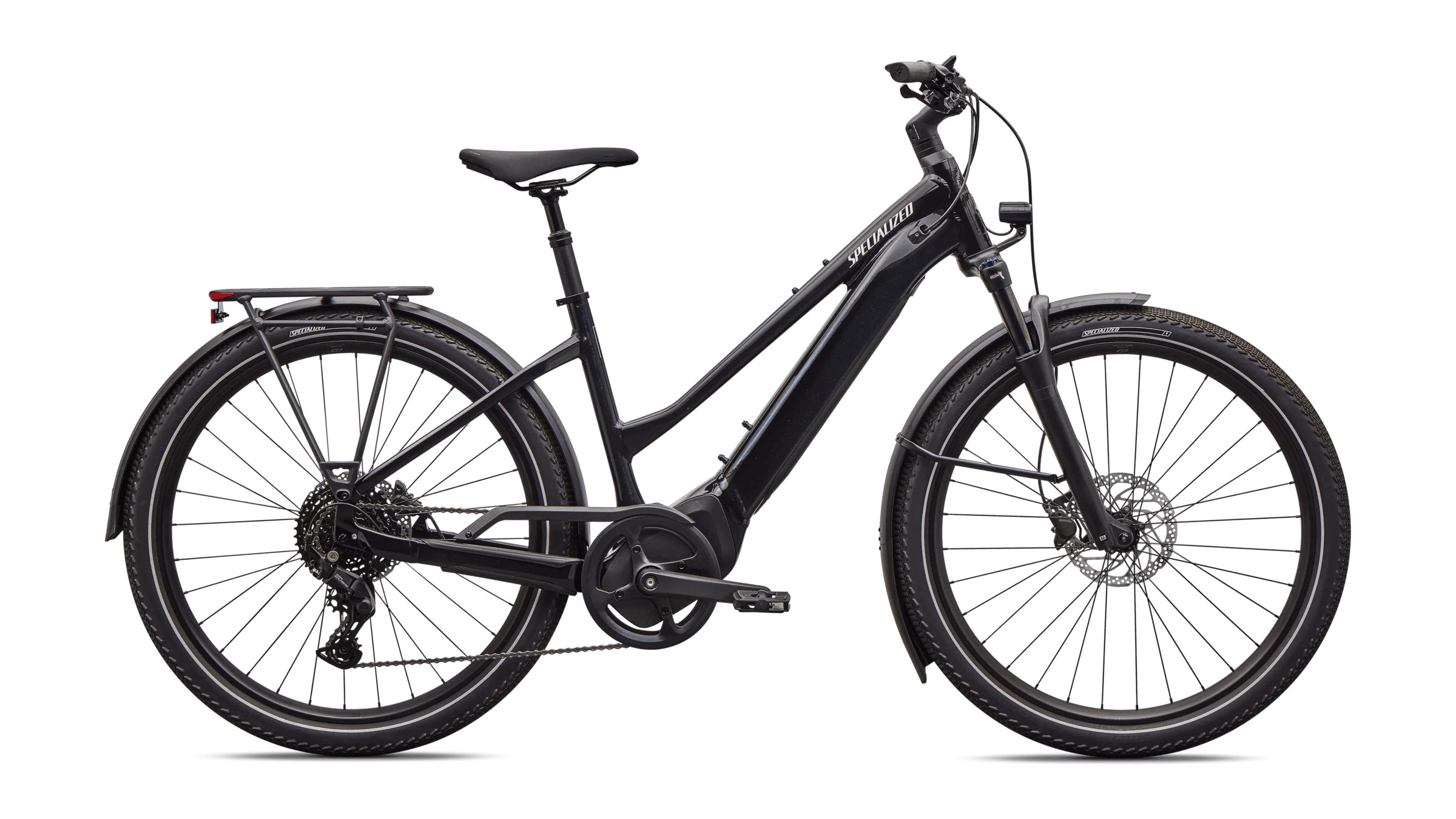 1. Bicicleta Electrica SPECIALIZED Turbo Vado 4.0 - Step-Through - Gloss Castblack L