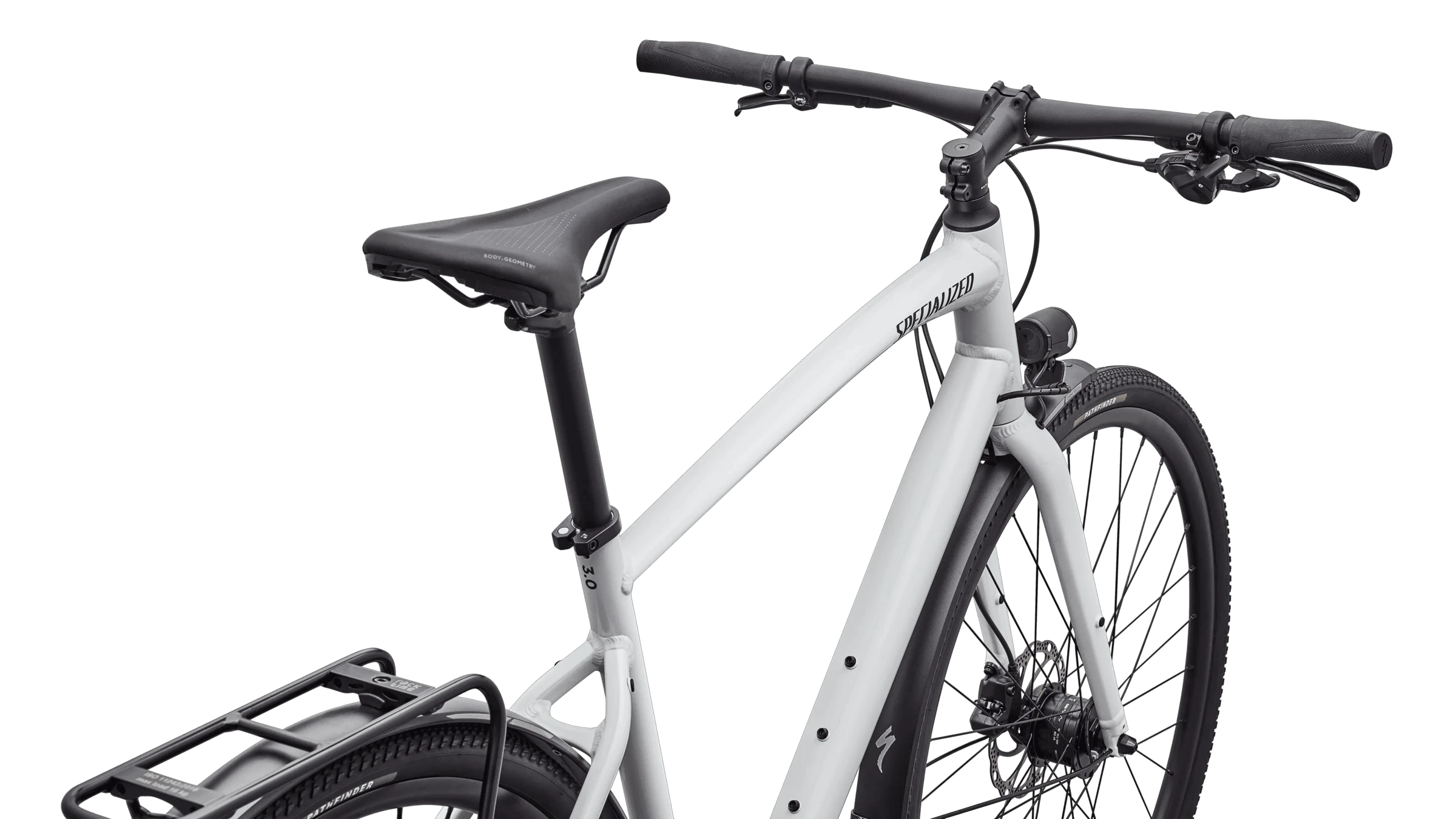 5. Bicicleta Trekking SPECIALIZED Sirrus X 3.0 Eq - Gloss Metallic White Silver S