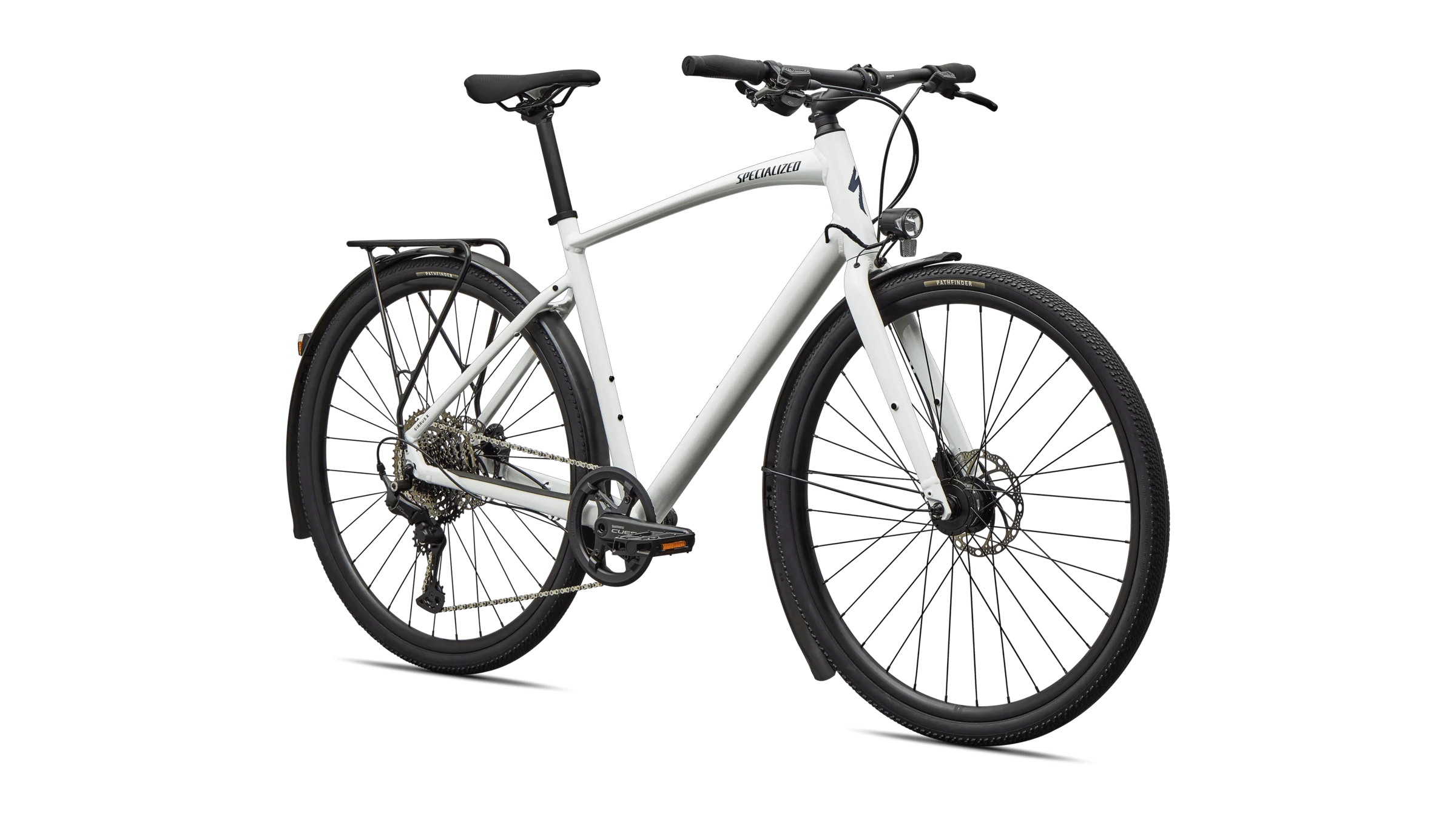 4. Bicicleta Trekking SPECIALIZED Sirrus X 3.0 Eq - Gloss Metallic White Silver S