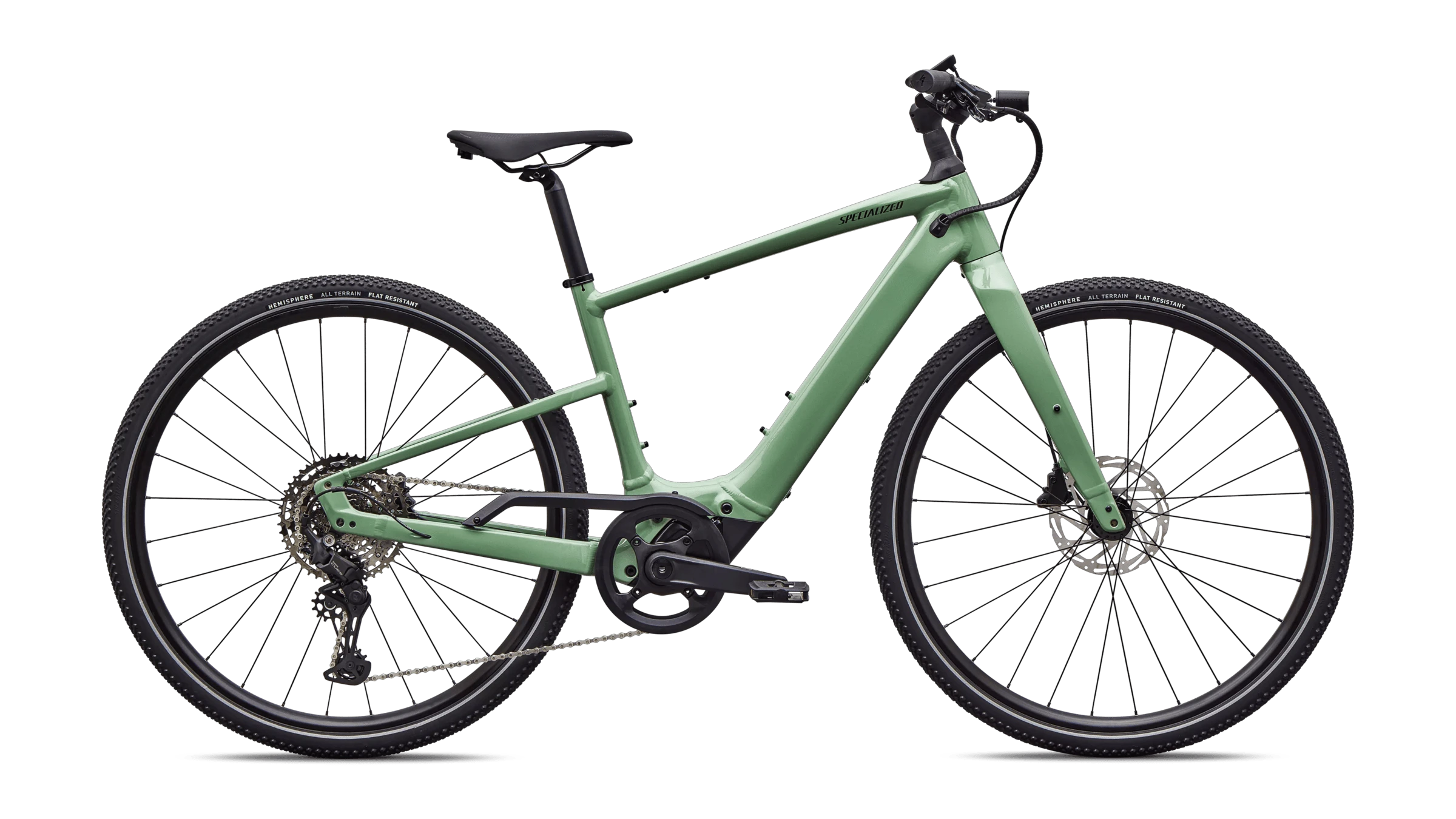 1. Bicicleta Electrica SPECIALIZED Turbo Vado SL 2 4.0 - Gloss Pistachio S
