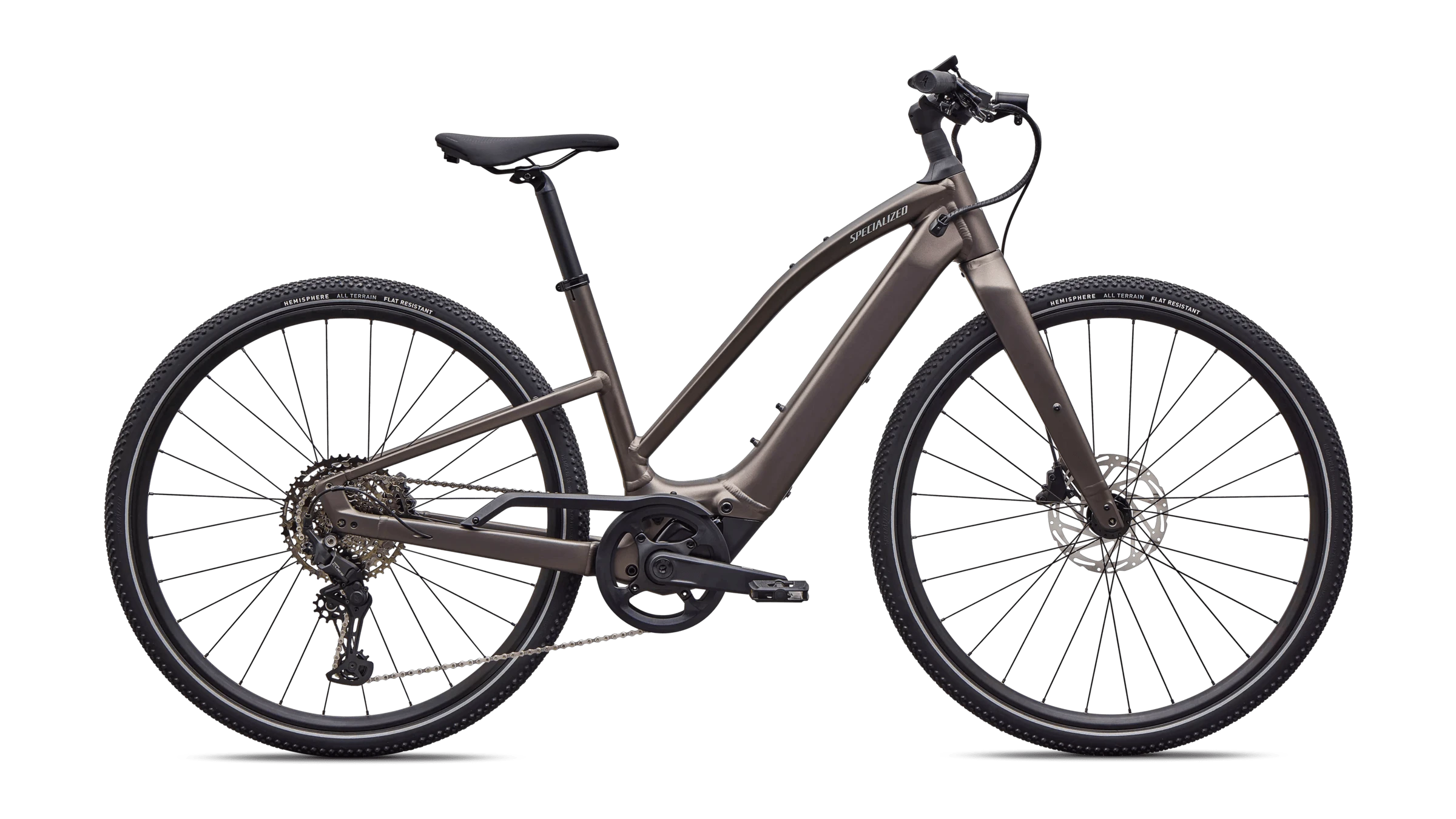 1. Bicicleta Electrica SPECIALIZED Turbo Vado SL 2 4.0 Step-Through - Satin Gun Metal S