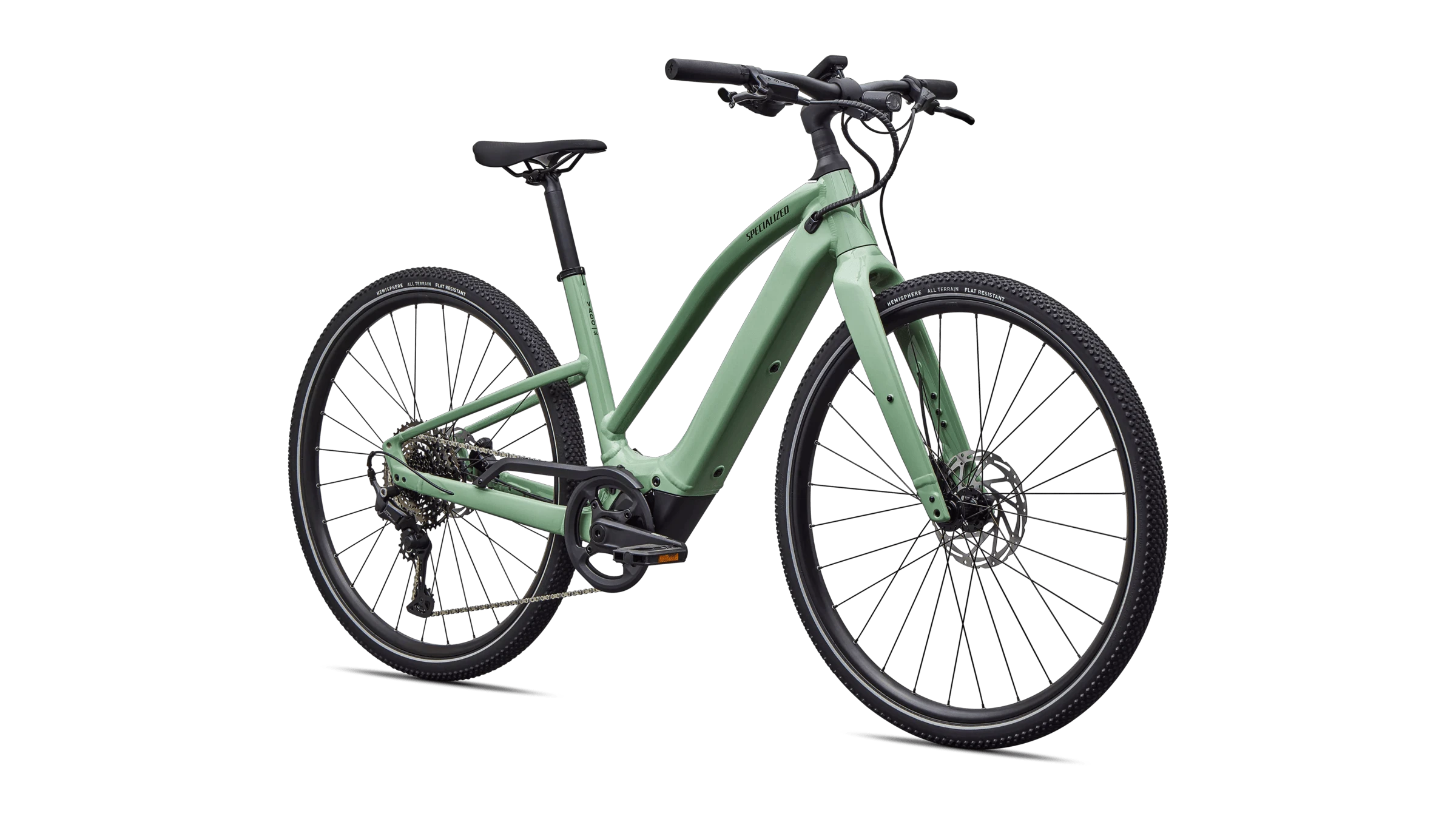 3. Bicicleta Electrica SPECIALIZED Turbo Vado SL 2 4.0 Step-Through - Gloss Pistachio M