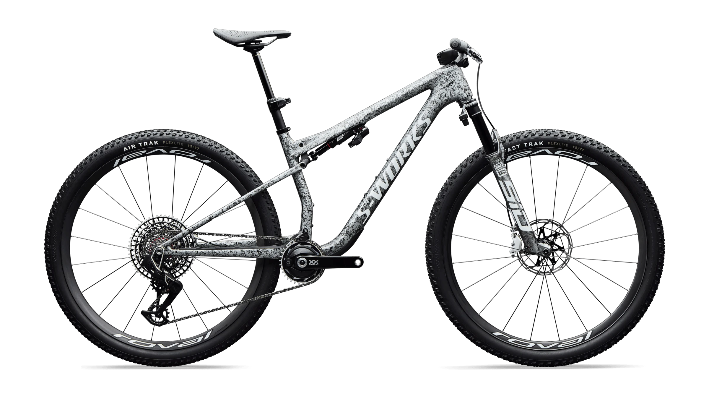 1. Bicicleta Full Suspension SPECIALIZED S-Works Epic 9 - Gloss Metallic Obsidian L