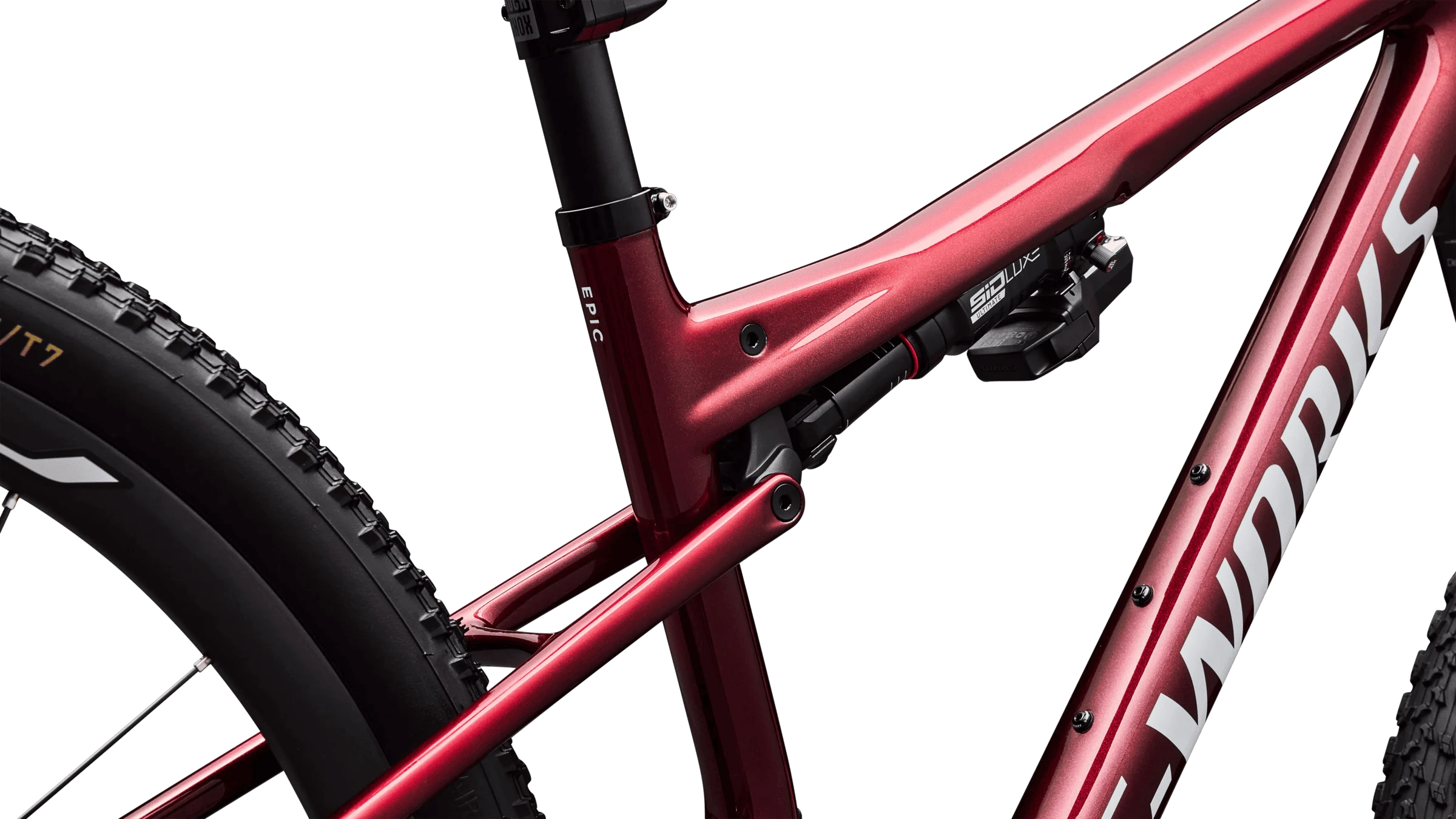 7. Bicicleta Full Suspension SPECIALIZED S-Works Epic 9 - Gloss Red Tint S