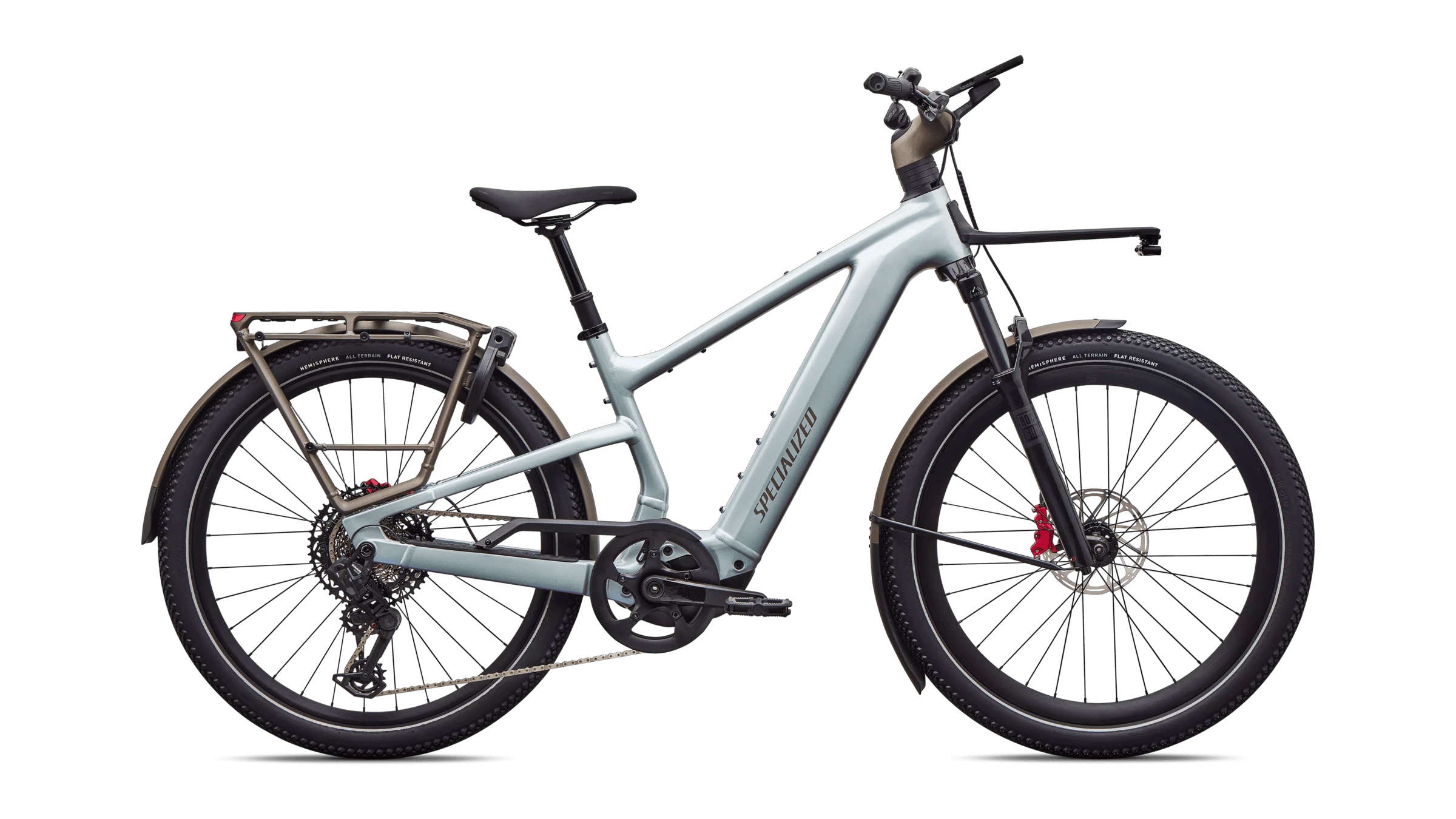 1. Bicicleta Electrica SPECIALIZED Turbo Vado 3 Evo 6.0 - Gloss Agave Grey M