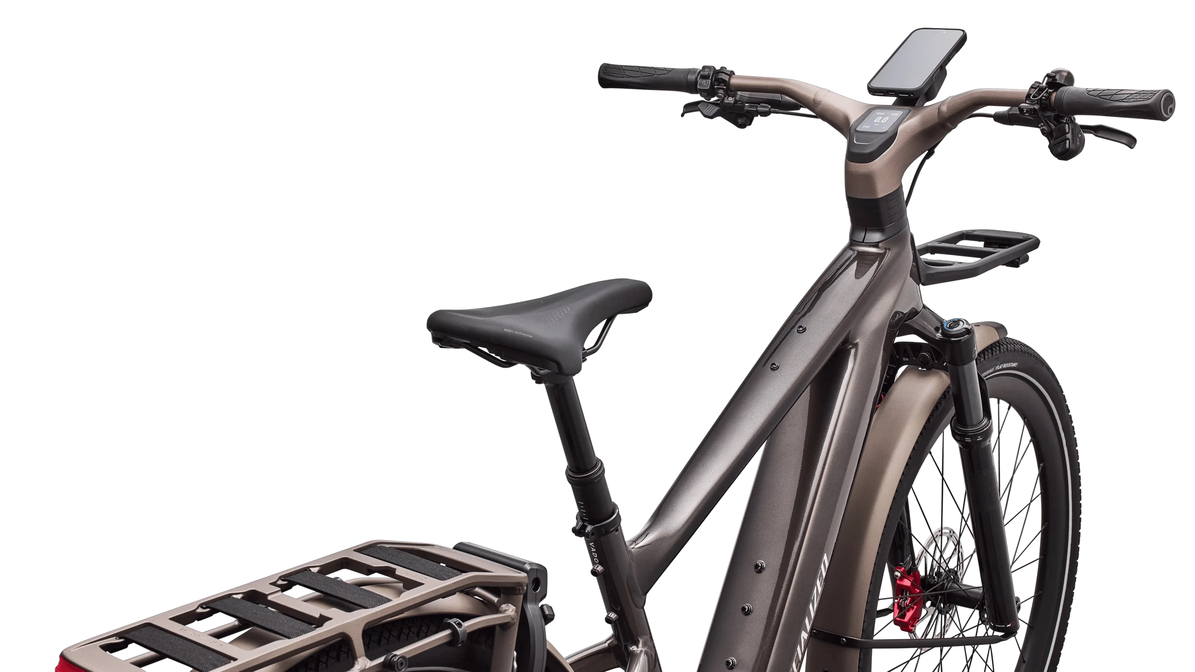 6. Bicicleta Electrica SPECIALIZED Turbo Vado 3 6.0 - Gloss Warm Smk Metallic L