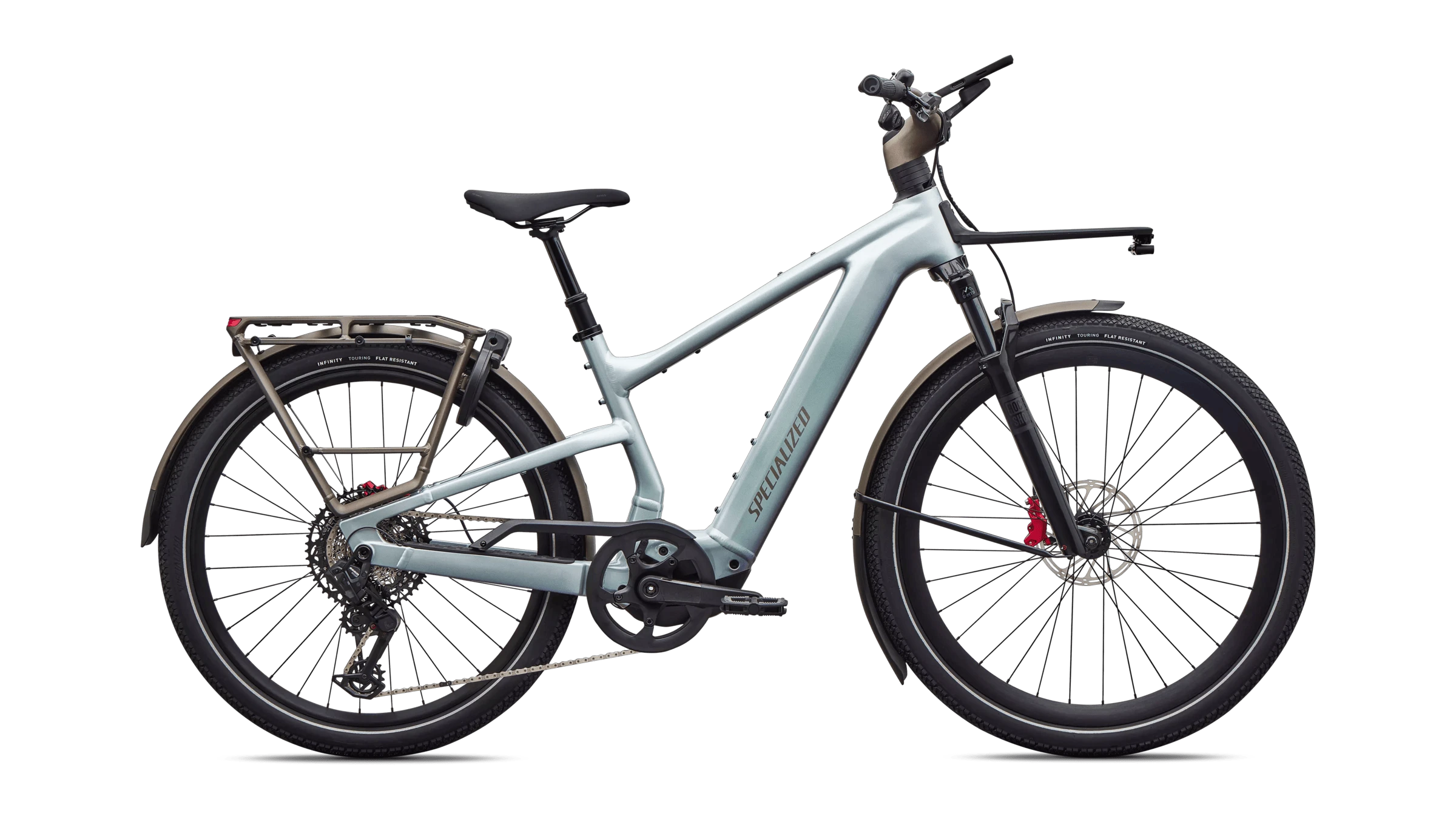 1. Bicicleta Electrica SPECIALIZED Turbo Vado 3 6.0 - Gloss Agave Grey L