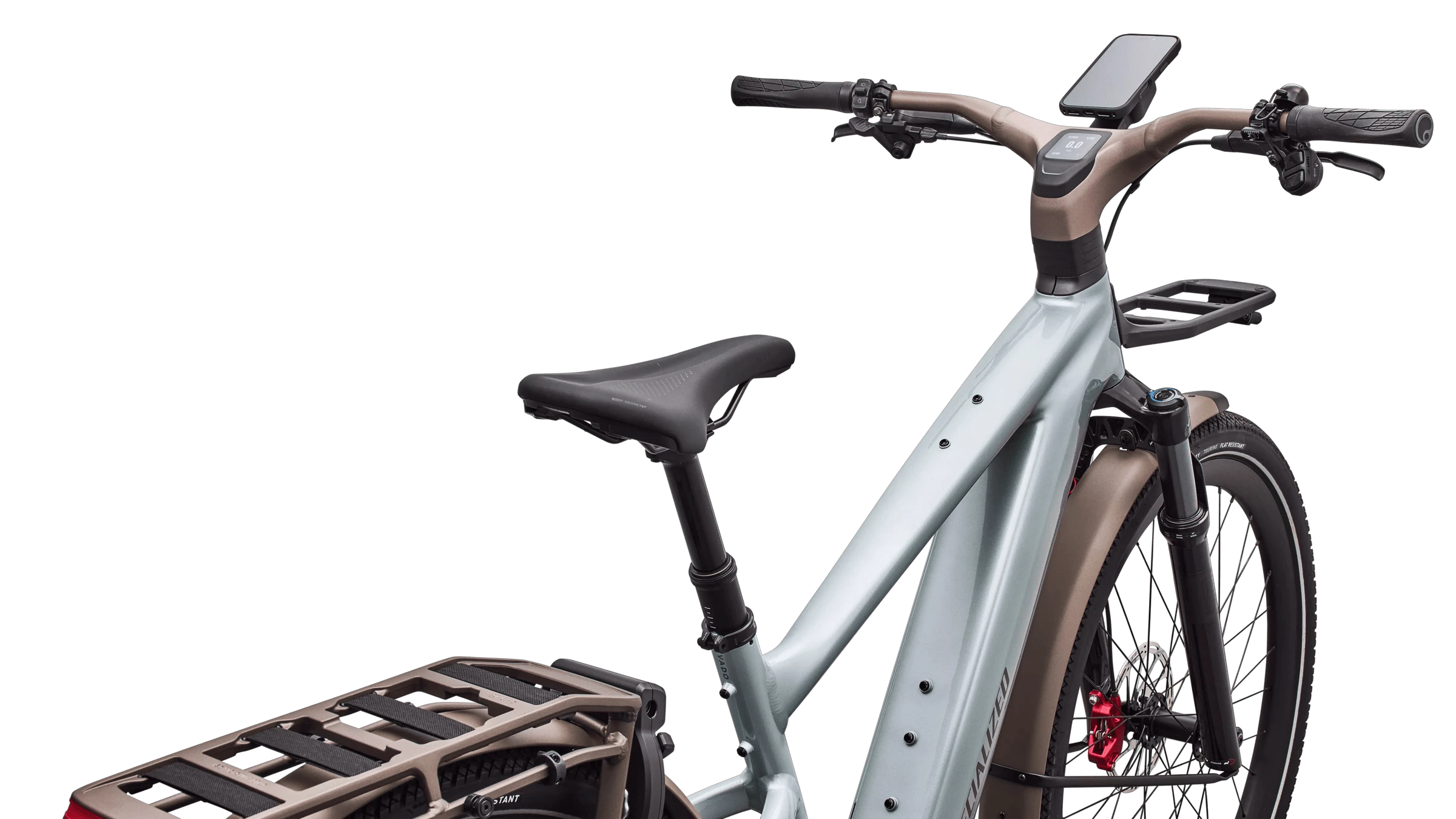 5. Bicicleta Electrica SPECIALIZED Turbo Vado 3 6.0 - Gloss Agave Grey L