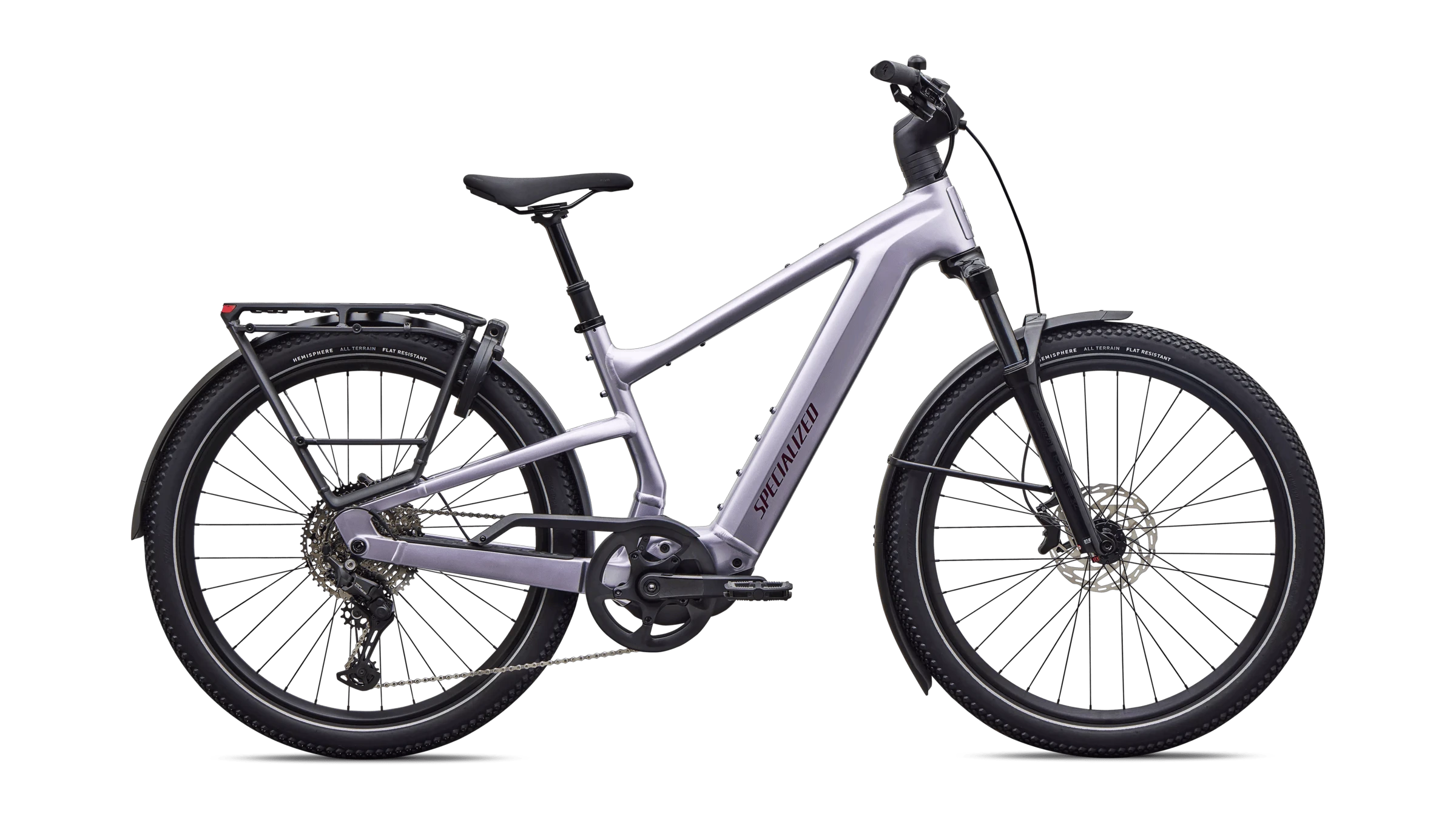 1. Bicicleta Electrica SPECIALIZED Turbo Vado 3 Evo 5.0 - Gloss Amethyst Frost Metallic M
