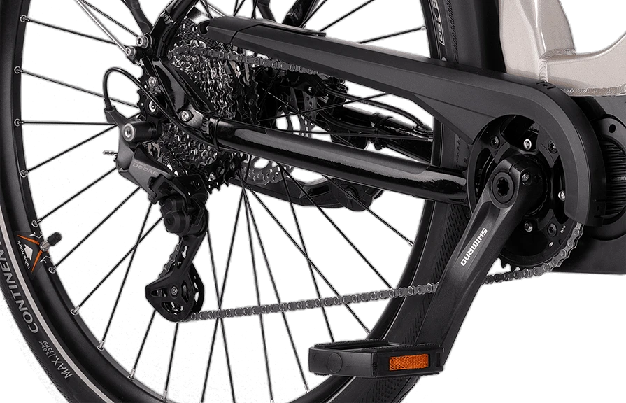 3. Bicicleta Electrica CROSS E-Touring 12.8 Steps Wave - 450mm