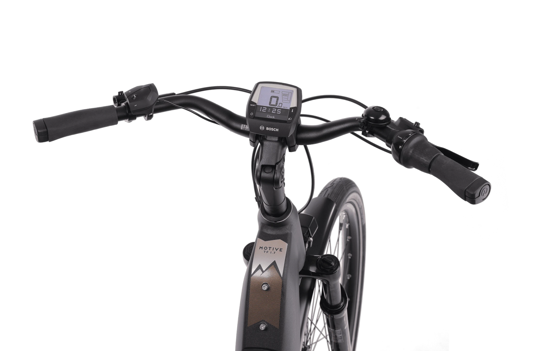 2. Bicicleta Electrica CREON Motive TF 1.7 Bosch Wave - Black/Brown 460mm