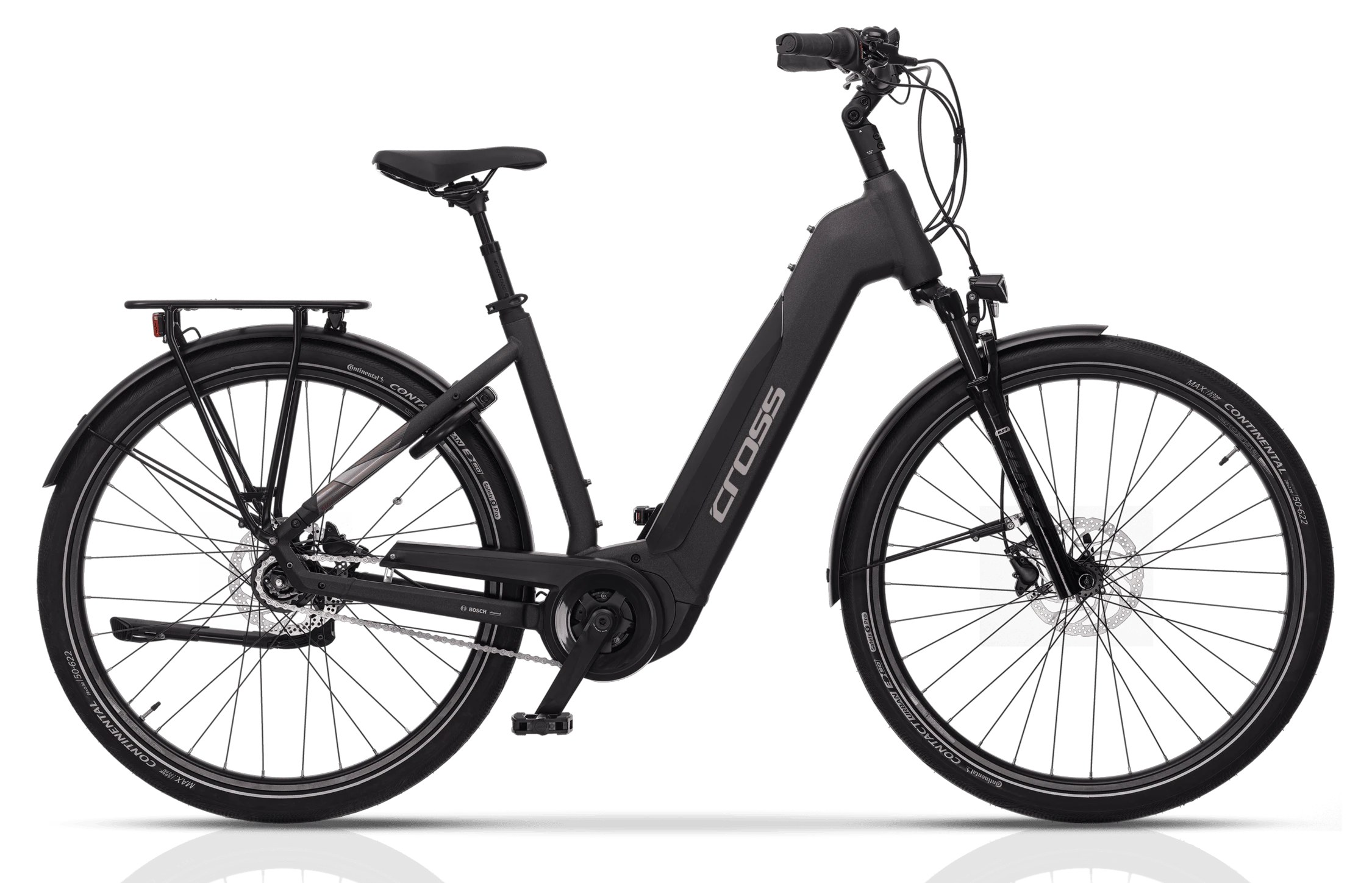 1. Bicicleta Electrica CREON Motive TF 1.7 Bosch Wave - Black/Brown 460mm