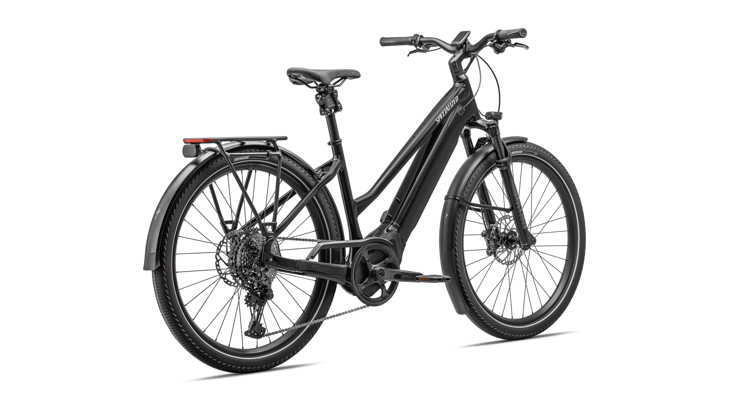 7. Bicicleta Electrica SPECIALIZED Turbo Vado 5.0 Step-Through - Gloss Castblack/Satin Silver Reflectiv