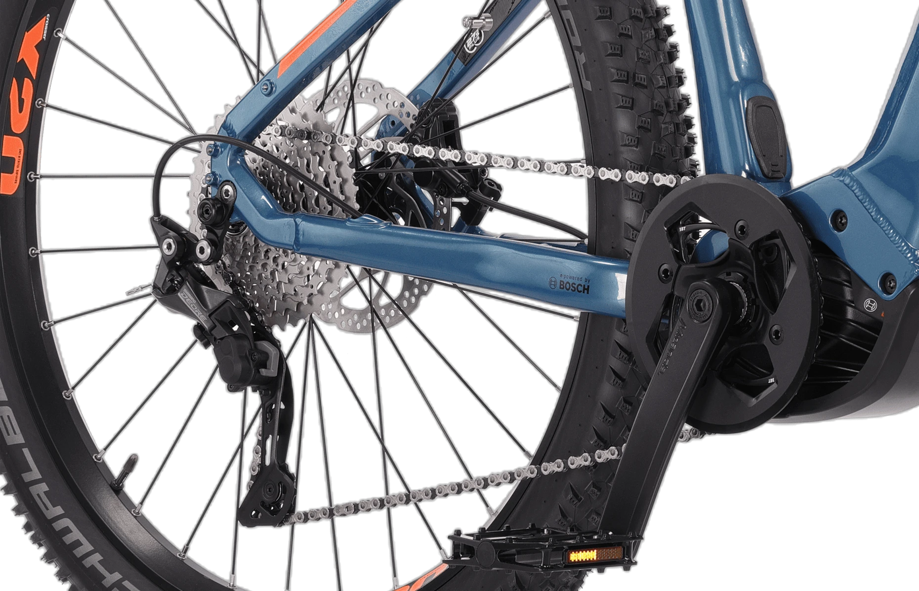 4. Bicicleta Electrica CREON Maverix Plus Bosch 27.5 - Blue 410mm