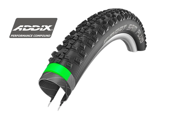 2. Cauciuc SCHWALBE Smart Sam Plus - 26x2.25 (57-559) HS476 B/B-SK, Addix - Sarma