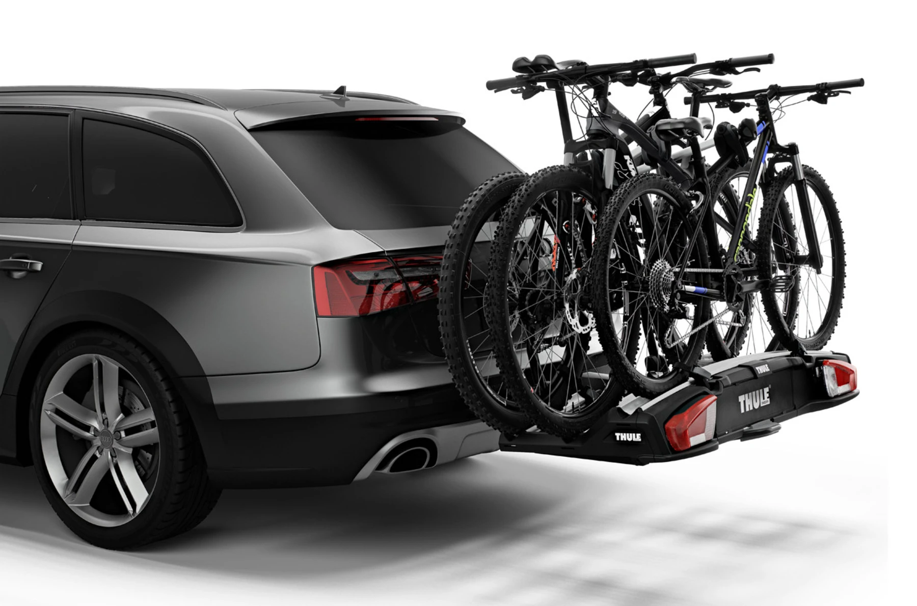 10. Suport biciclete THULE VeloSpace XT - 3 biciclete 13pini - Silver