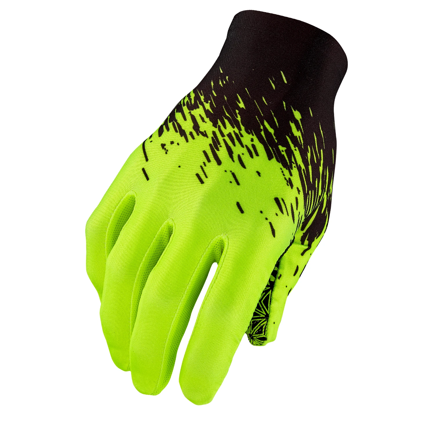 2. Manusi Ciclism SUPACAZ SupaG (L/F) - Black/Neon Yellow S