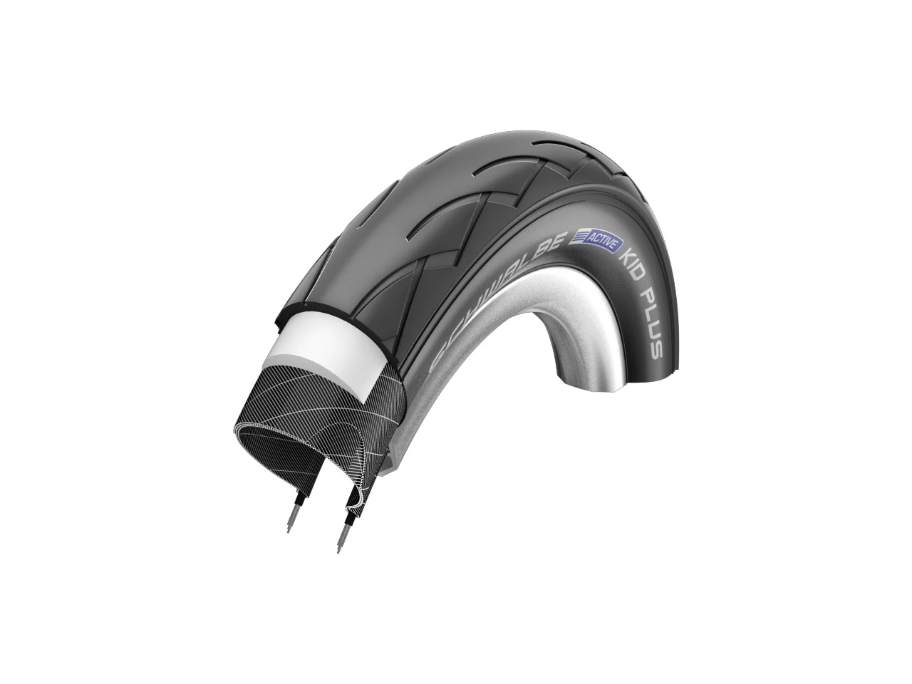 1. Cauciuc SCHWALBE Kid Plus 14x1.75 (47-288) HS413 B/B, NMC - Sarma