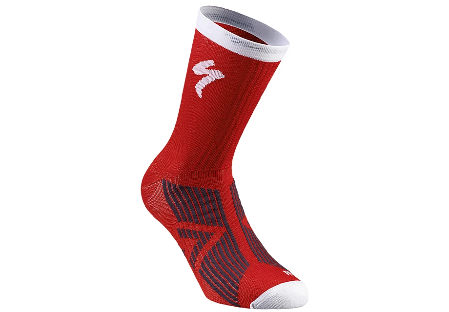 1. Sosete SPECIALIZED SL Elite Winter - Red/White XL