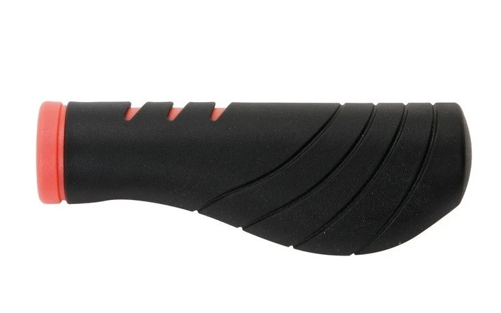 1. Mansoane CONTEC Ergo Neo Plus 132mm - Negru/Rosu neon