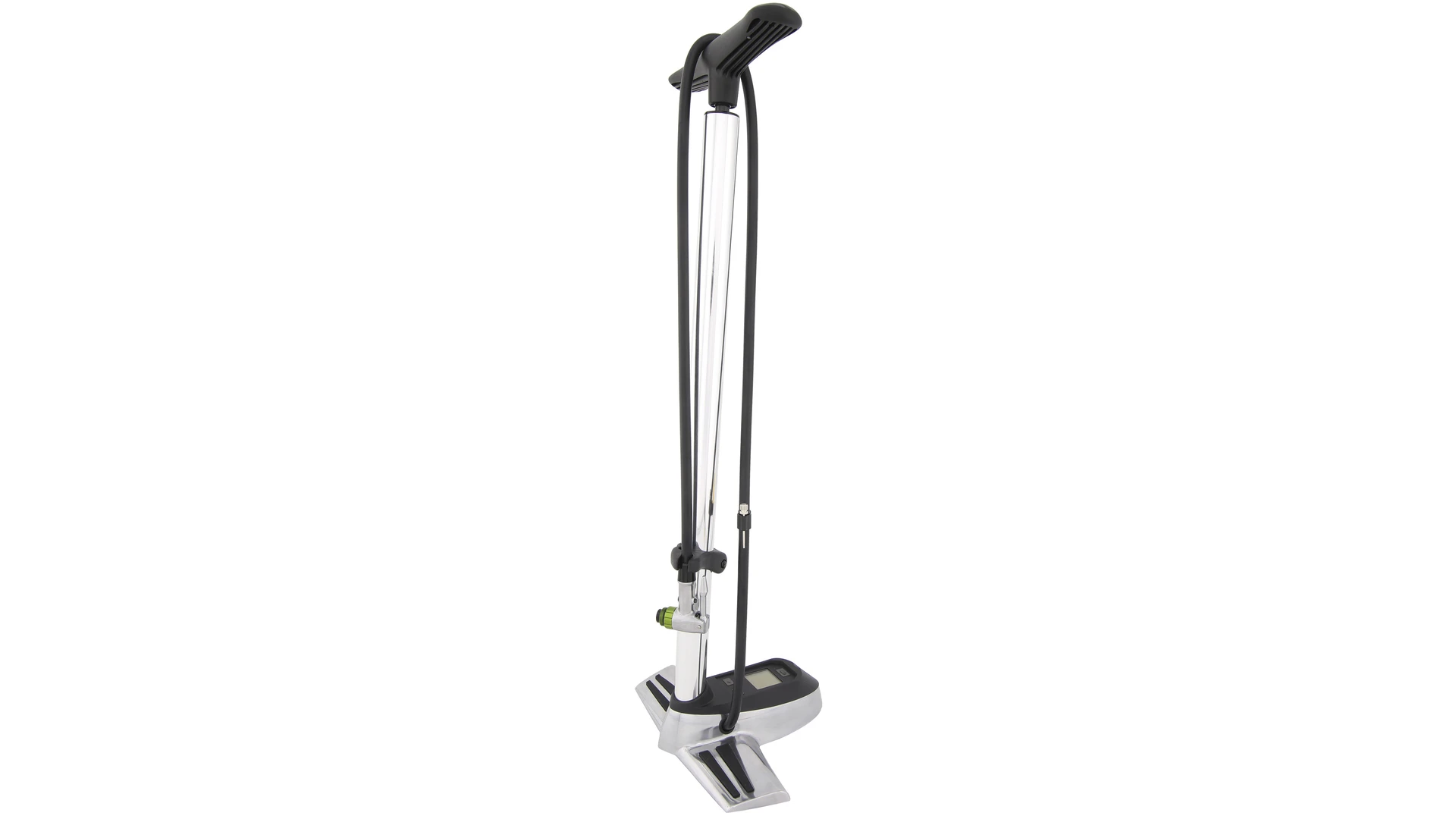 1. Pompa Podea CONTEC Air Support Chrome - Argintiu