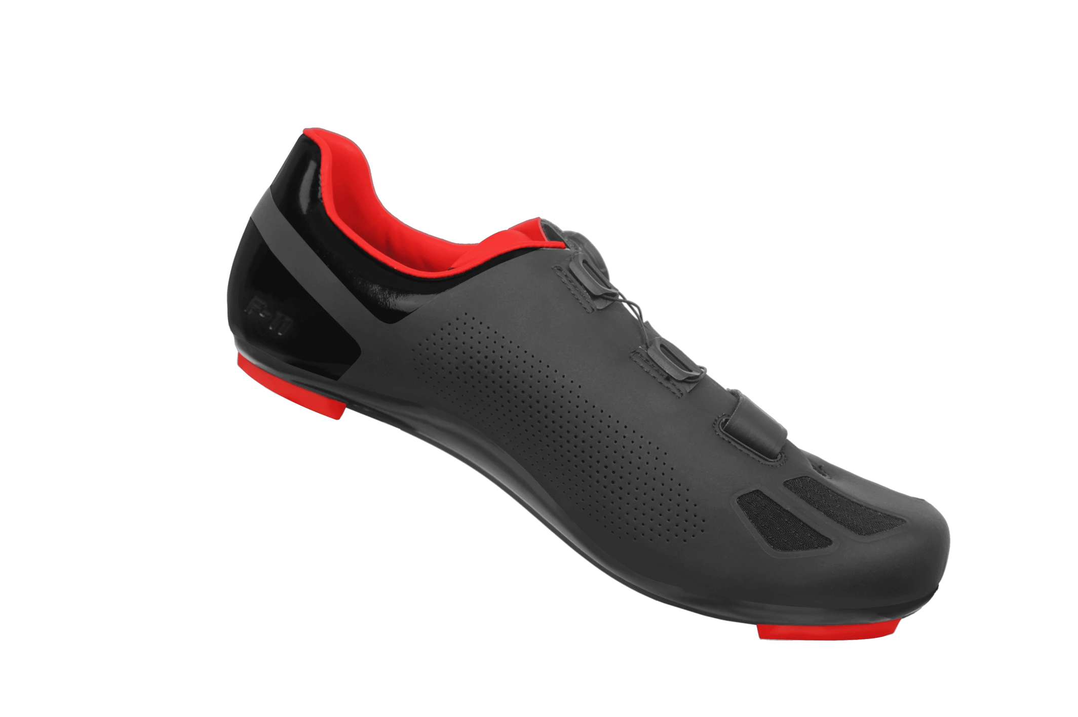 10. Pantofi Ciclism FLR F-11 Pro Road - Black/Red 41