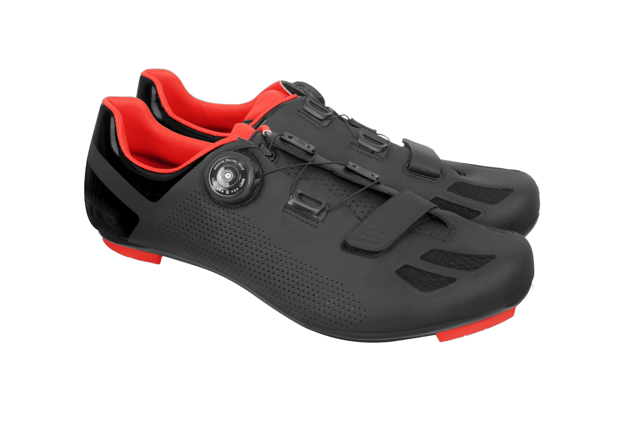 8. Pantofi Ciclism FLR F-11 Pro Road - Black/Red 41
